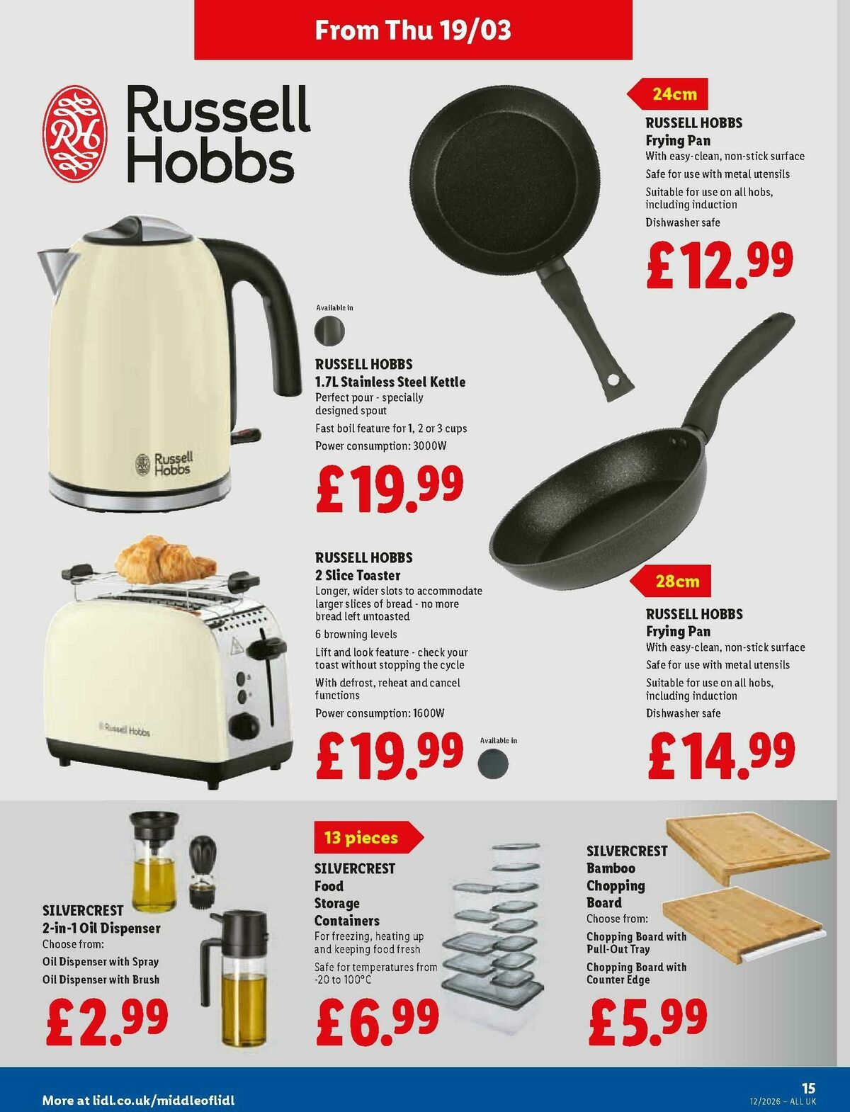 LIDL Wales Offers from 19 March