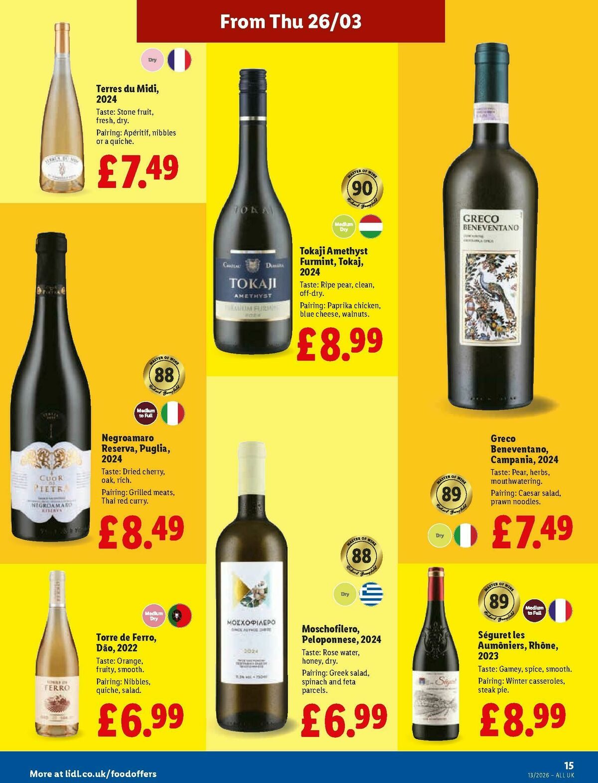 LIDL Offers from 26 March