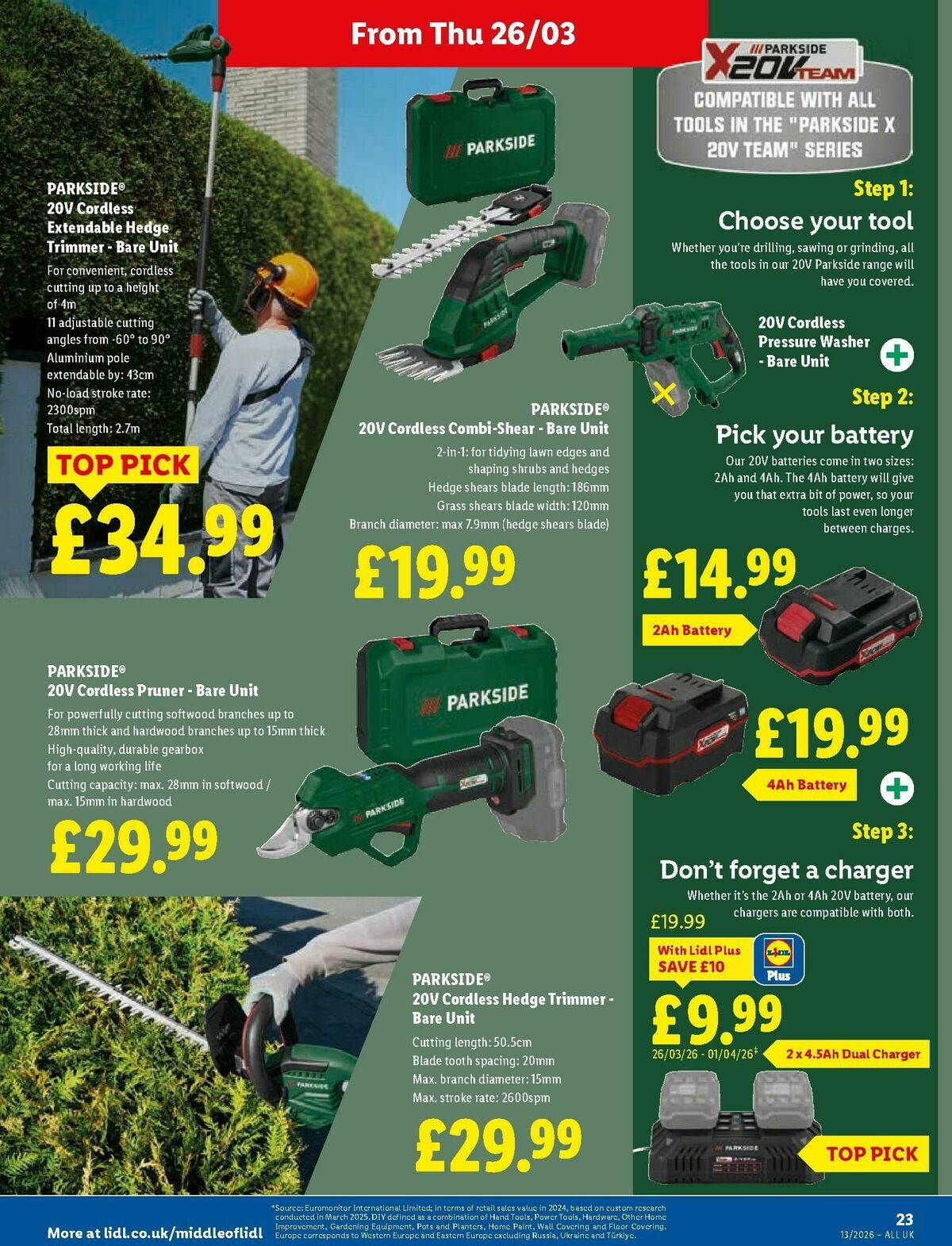 LIDL Offers from 26 March