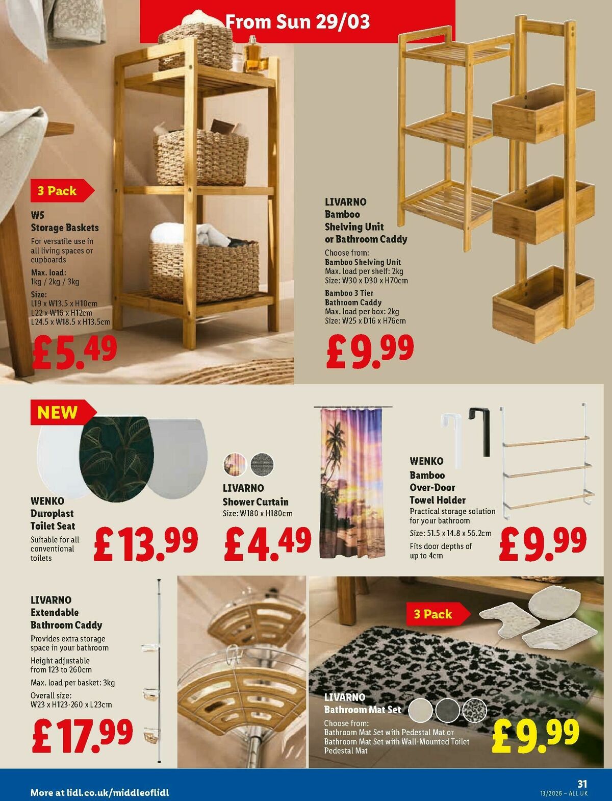 LIDL Offers from 26 March