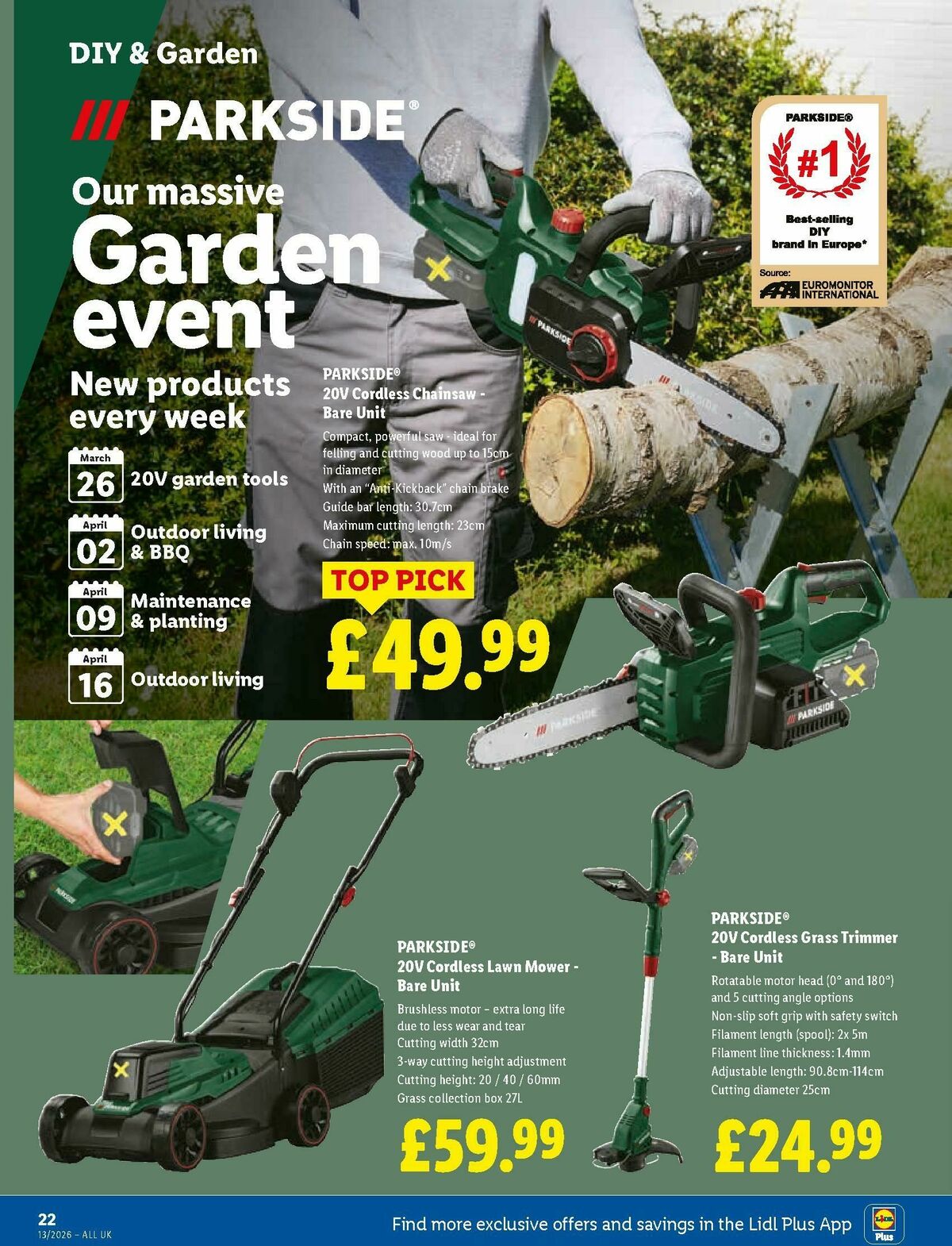 LIDL Wales Offers from 26 March