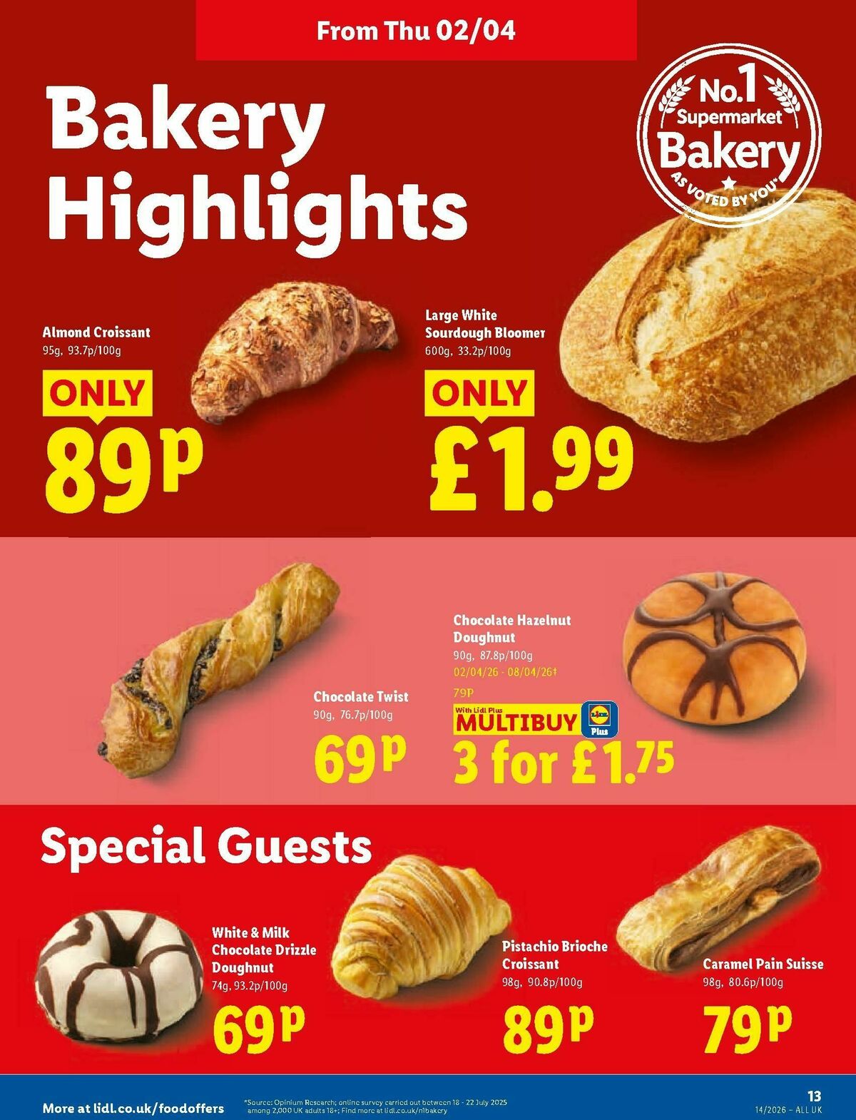 LIDL Offers from 2 April