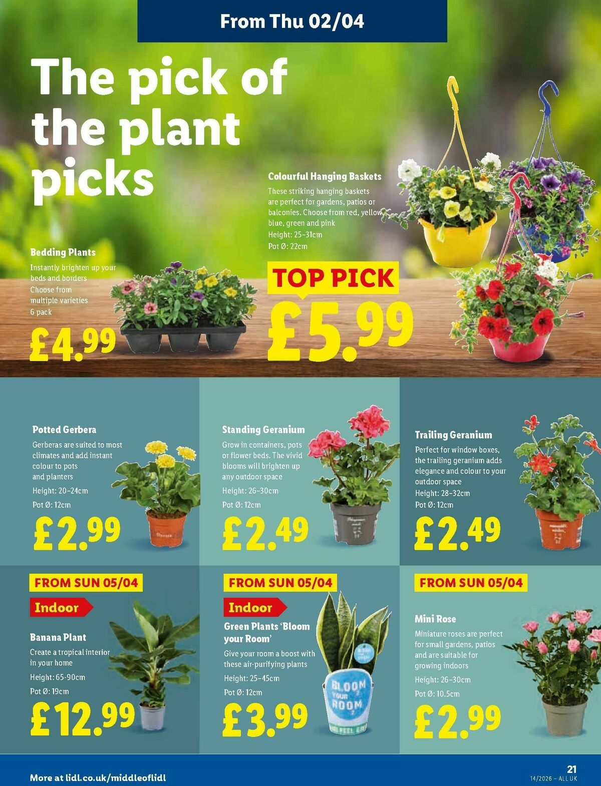 LIDL Offers from 2 April