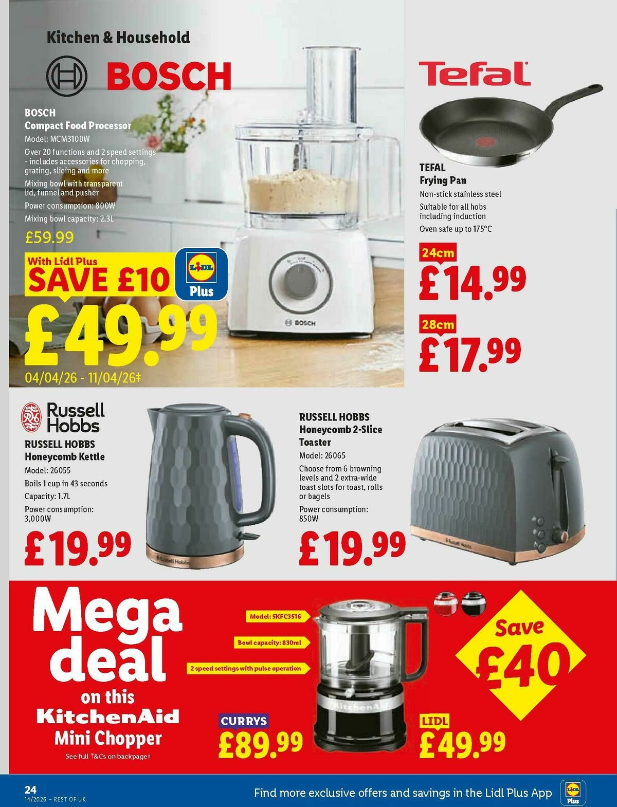 LIDL Offers from 2 April