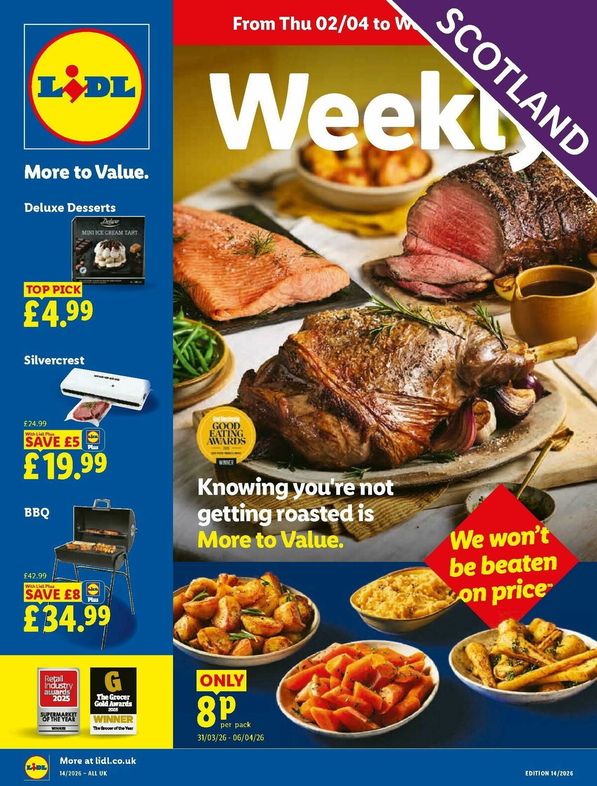 LIDL Scotland Offers from 2 April