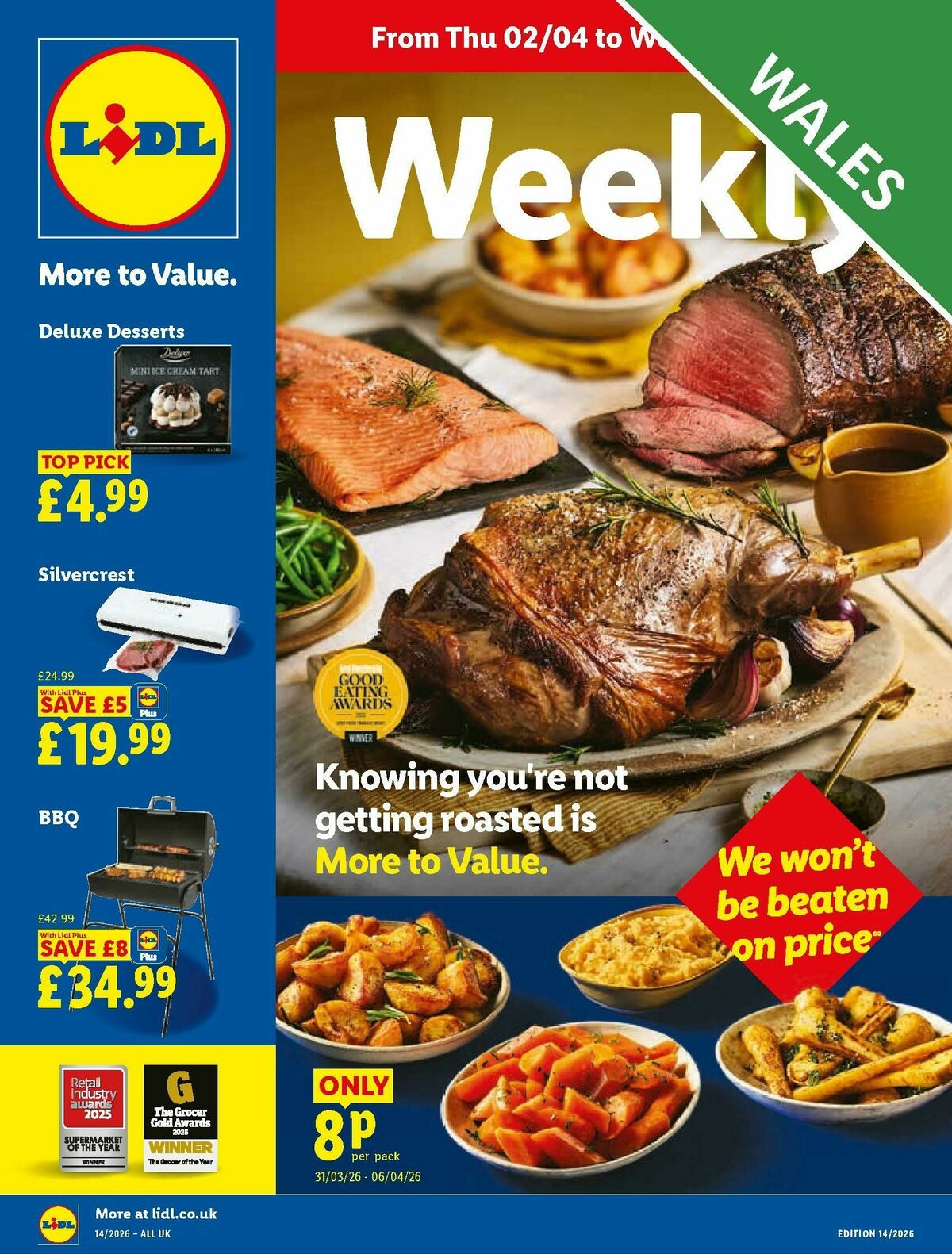 LIDL Wales Offers from 2 April