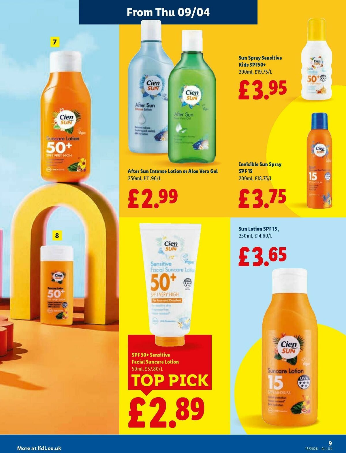 LIDL Offers from 9 April