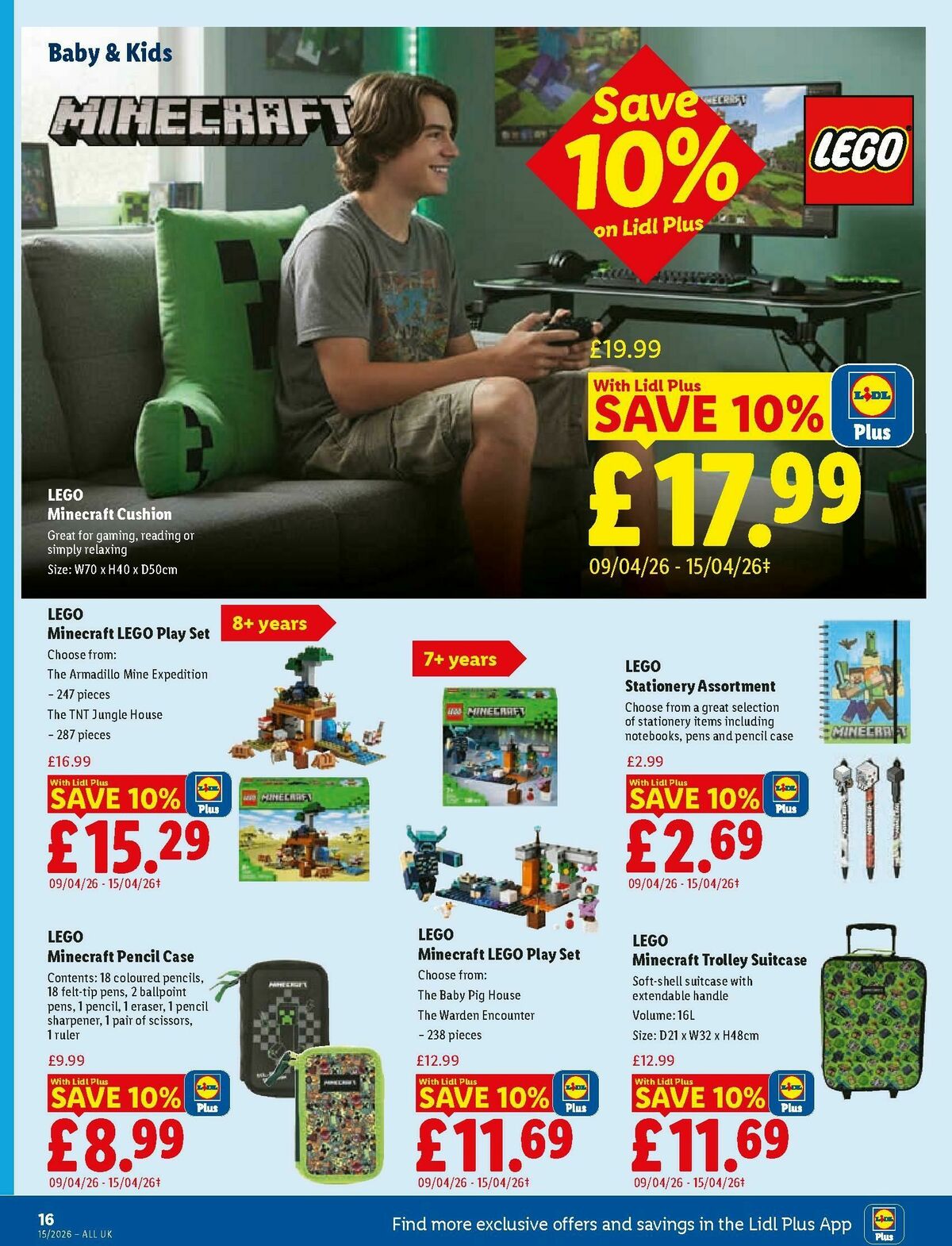 LIDL Offers from 9 April