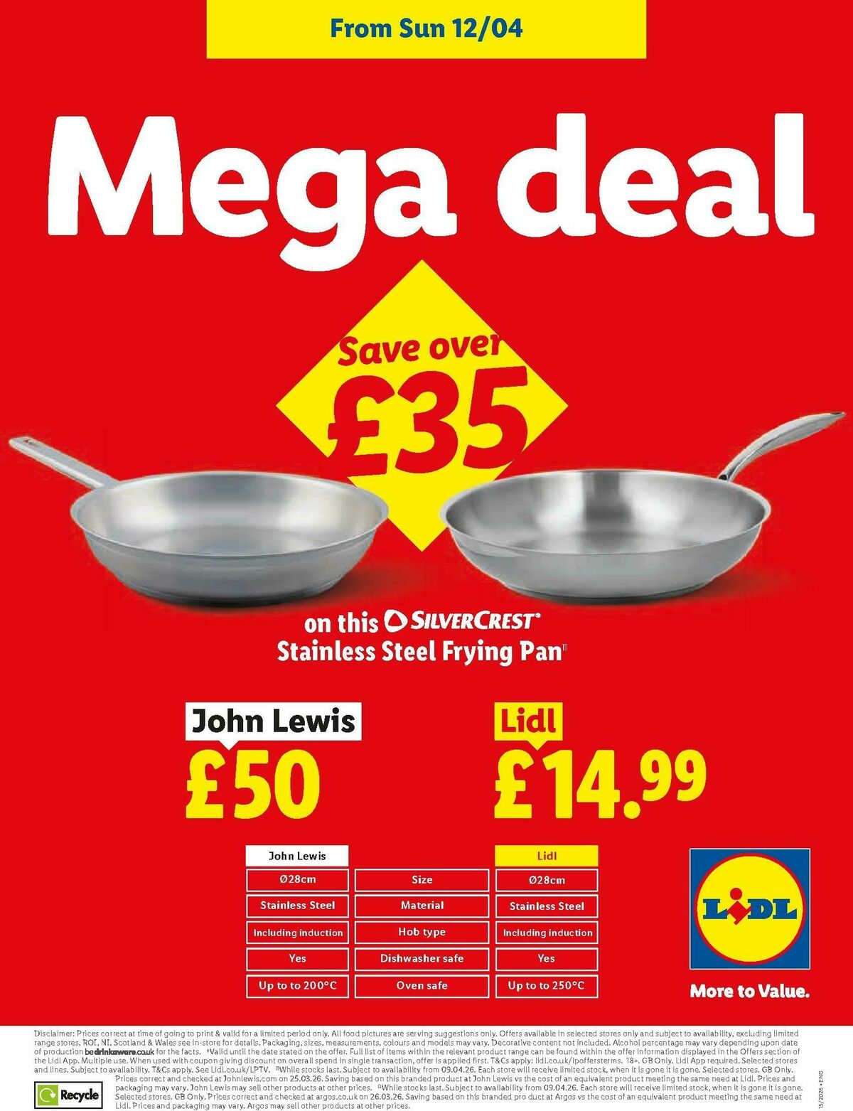 LIDL Offers from 9 April