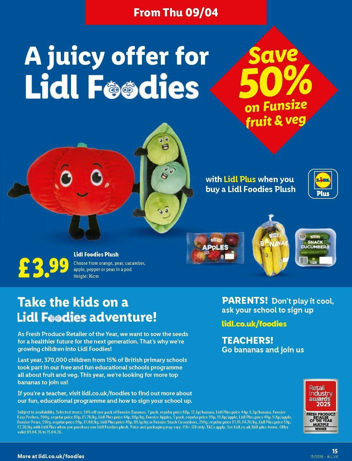 LIDL Scotland Offers from 9 April