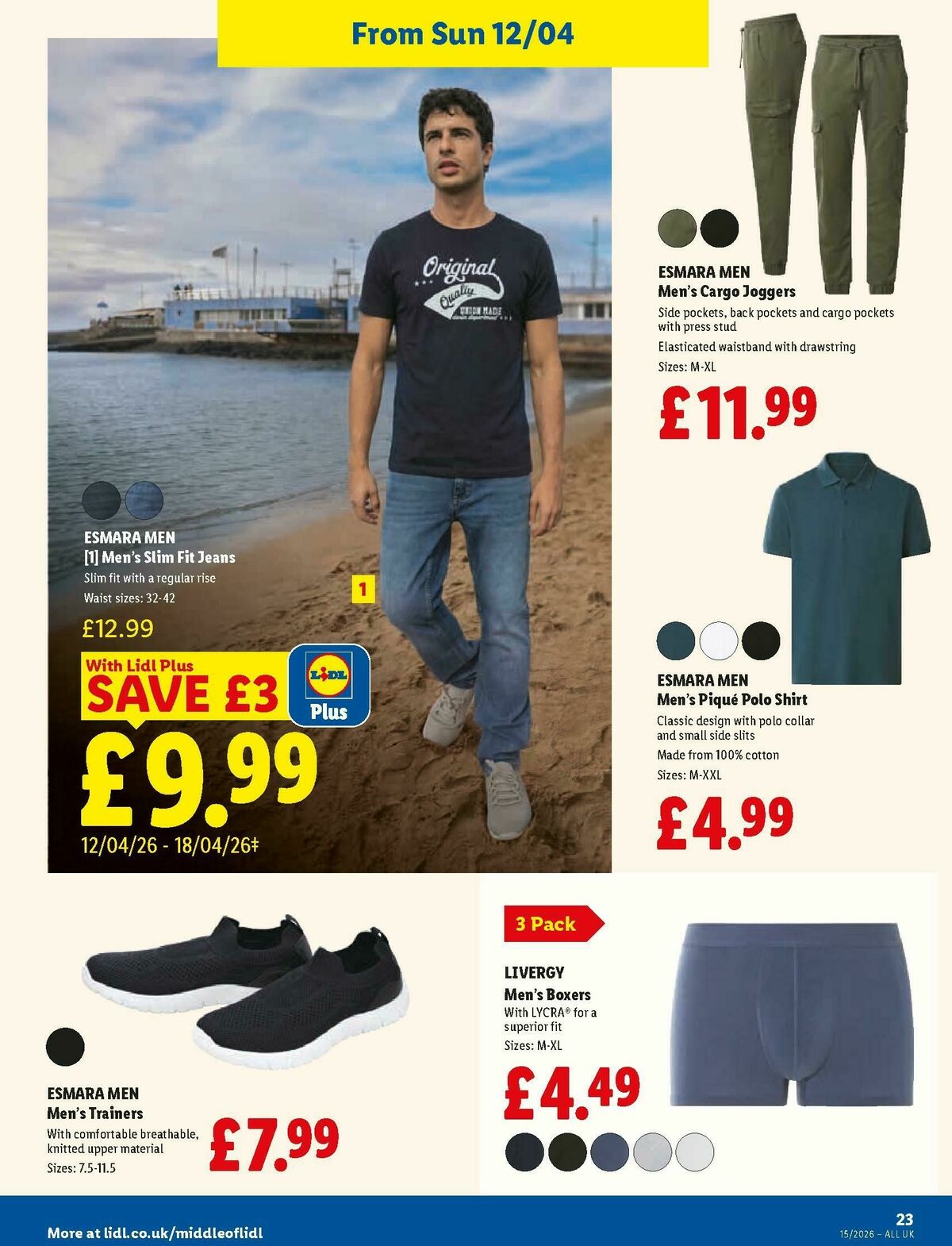 LIDL Scotland Offers from 9 April