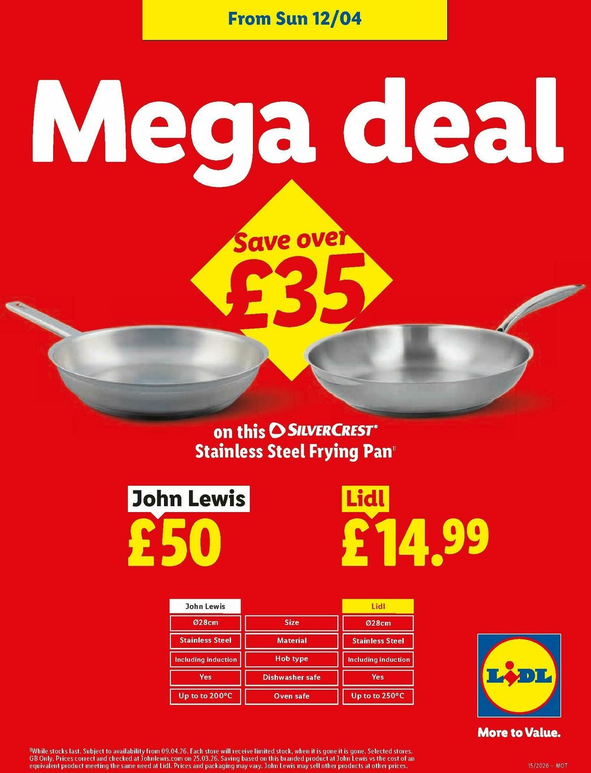 LIDL Scotland Offers from 9 April