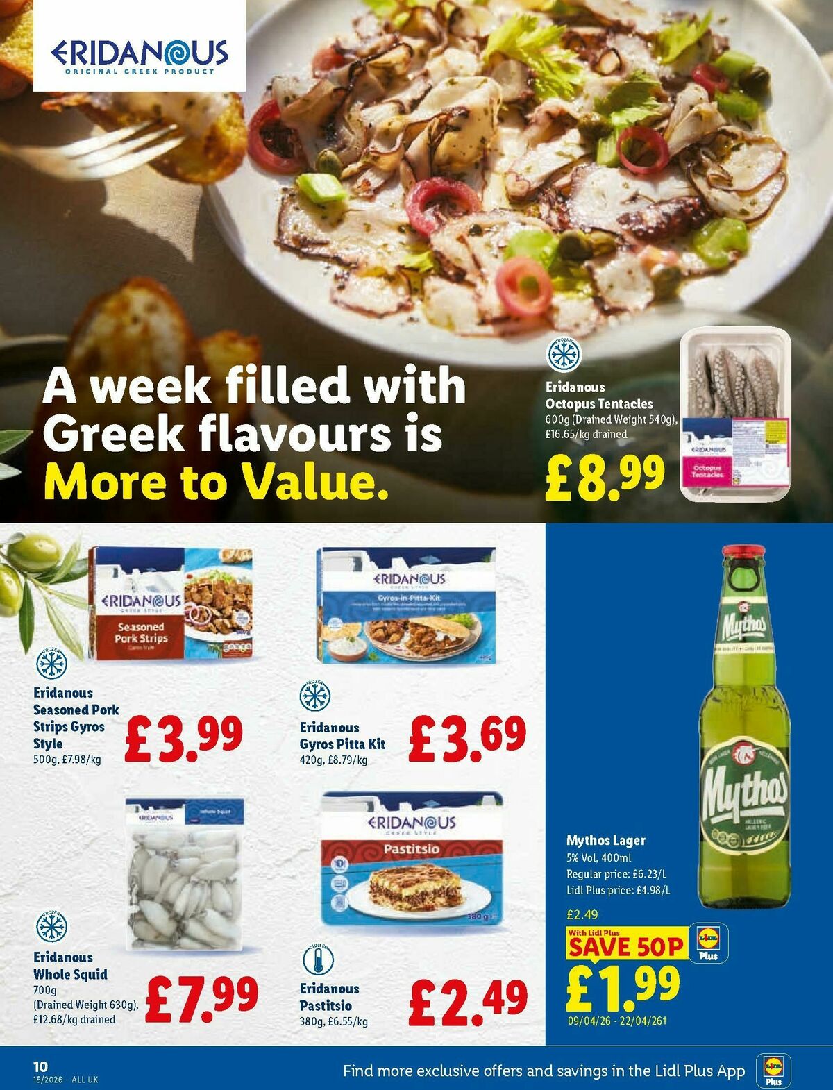 LIDL Wales Offers from 9 April