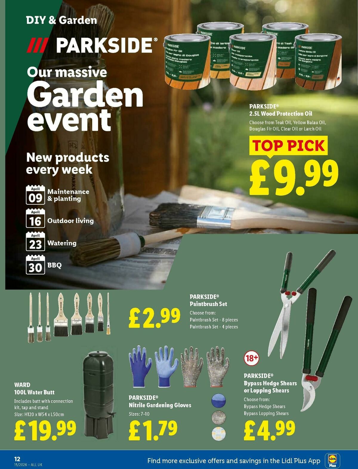 LIDL Wales Offers from 9 April