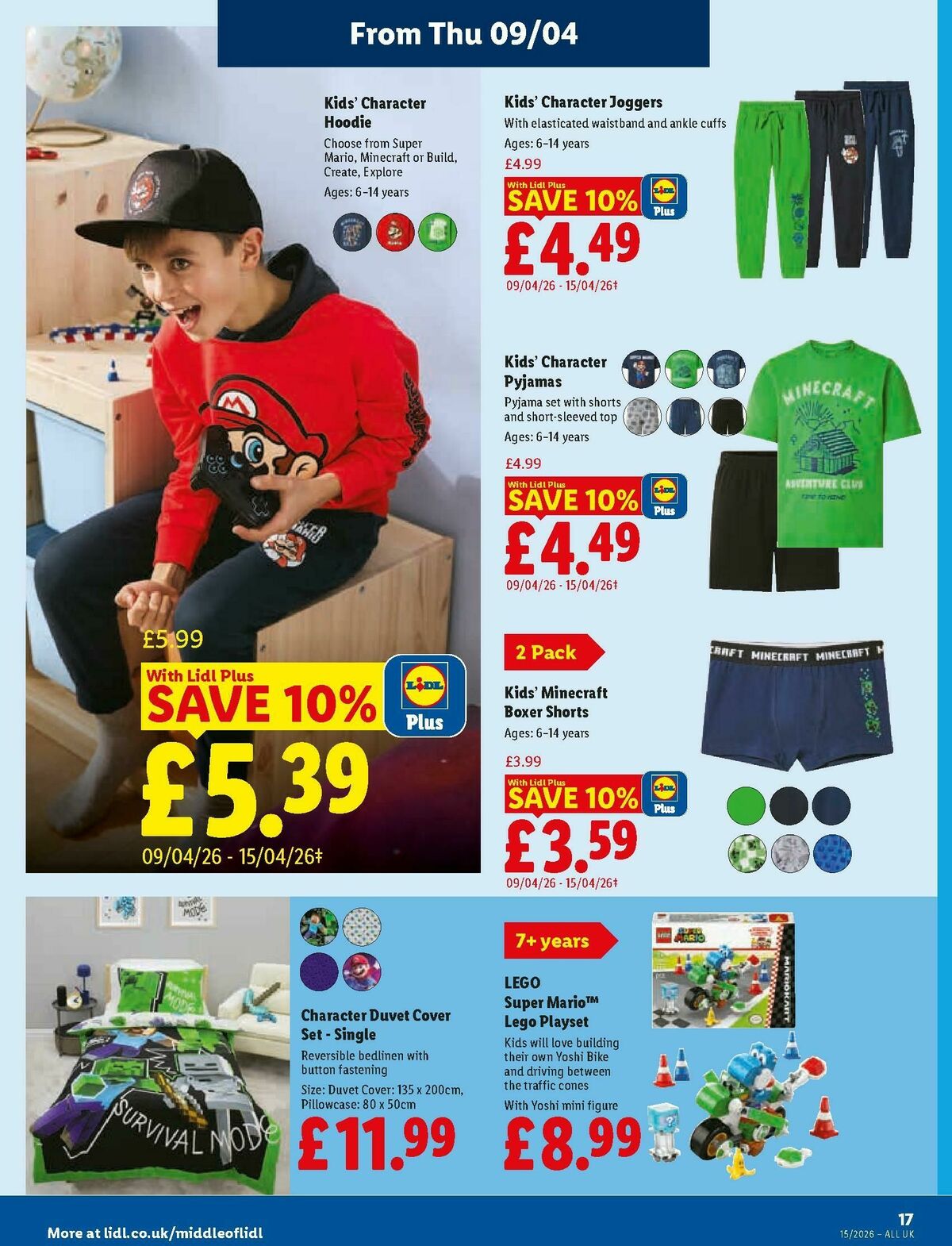 LIDL Wales Offers from 9 April