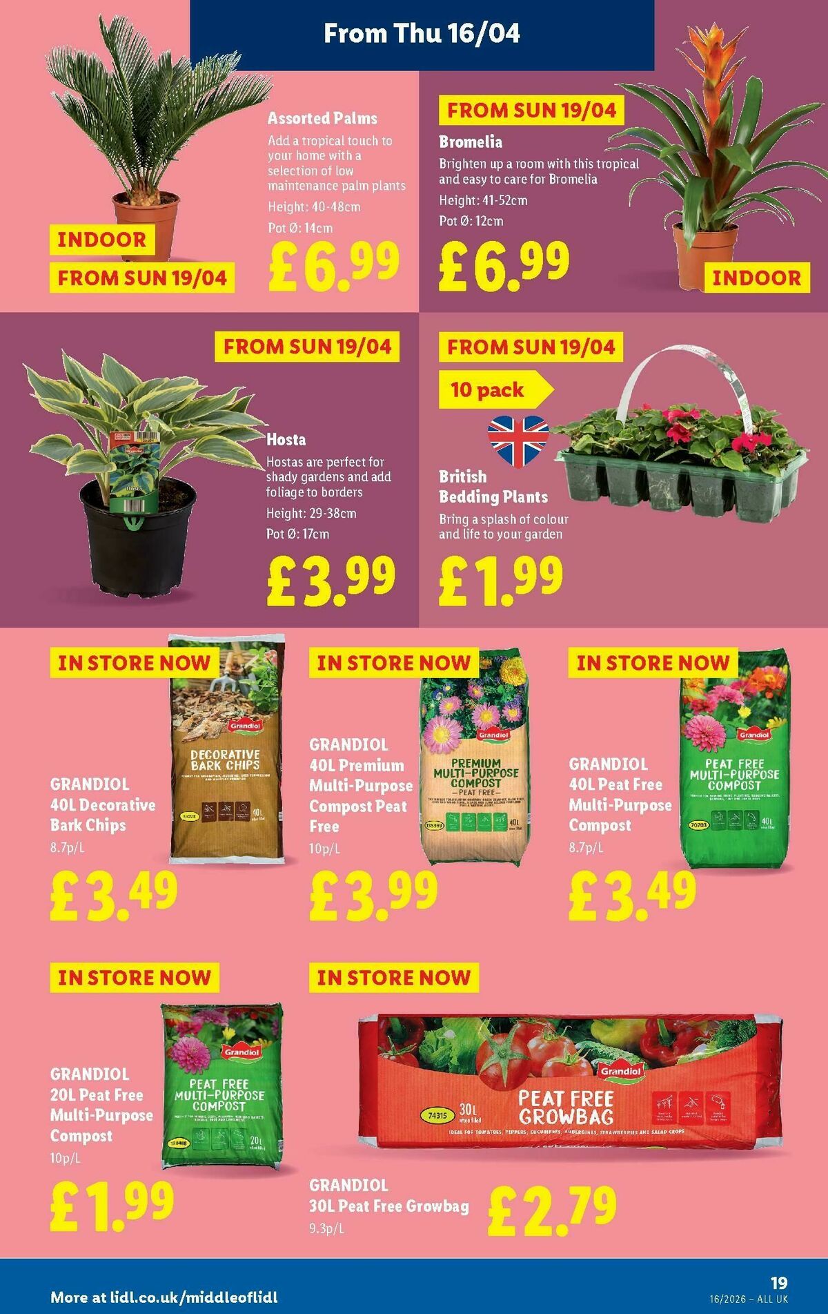 LIDL Offers from 16 April