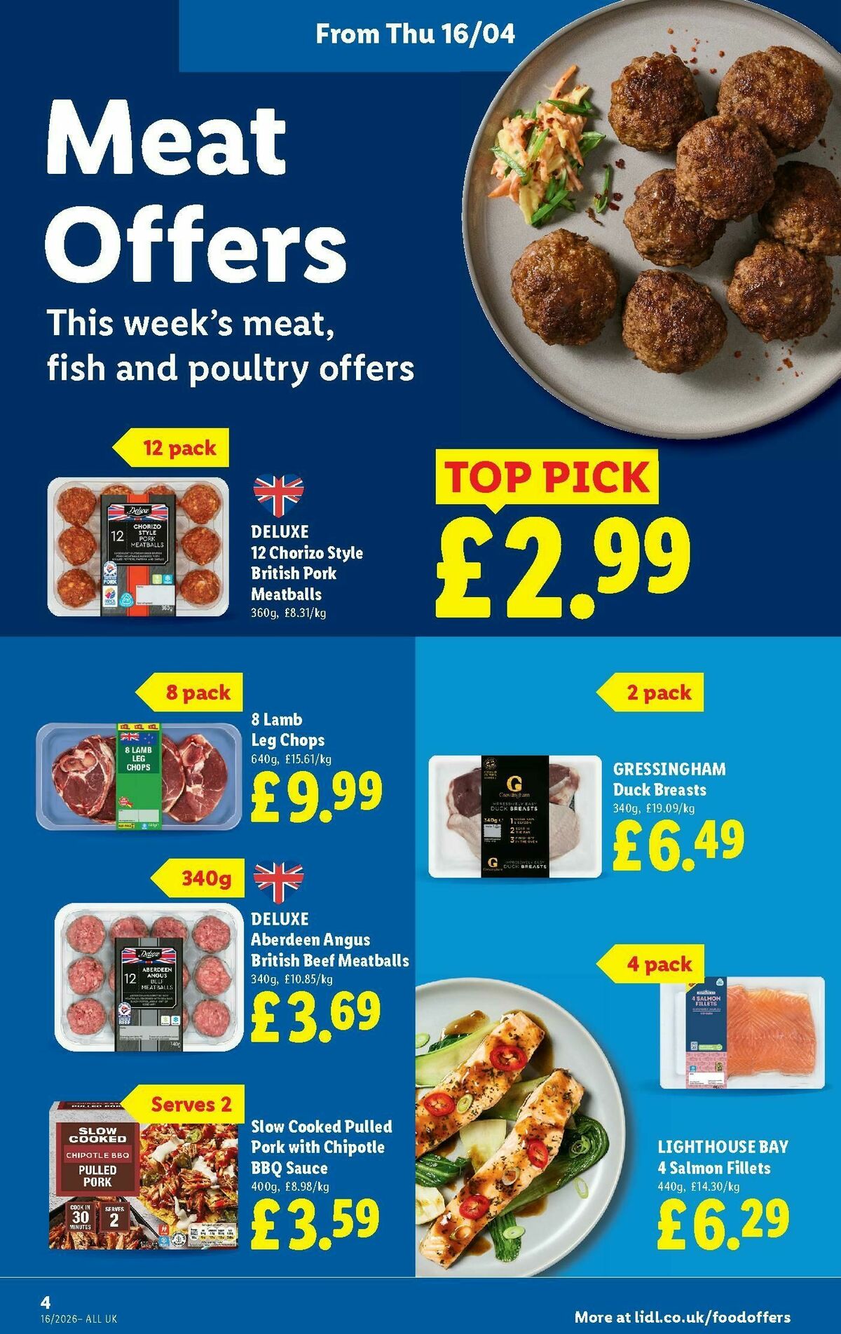LIDL Offers from 16 April