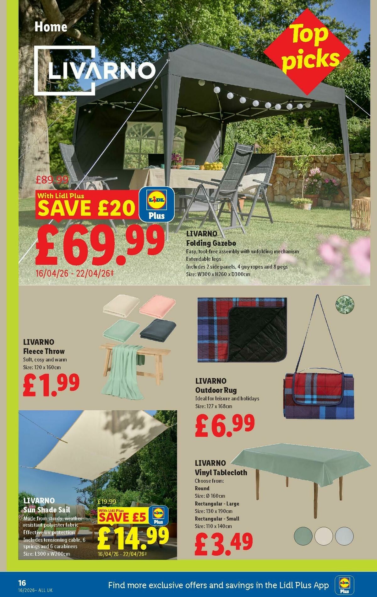 LIDL Scotland Offers from 16 April