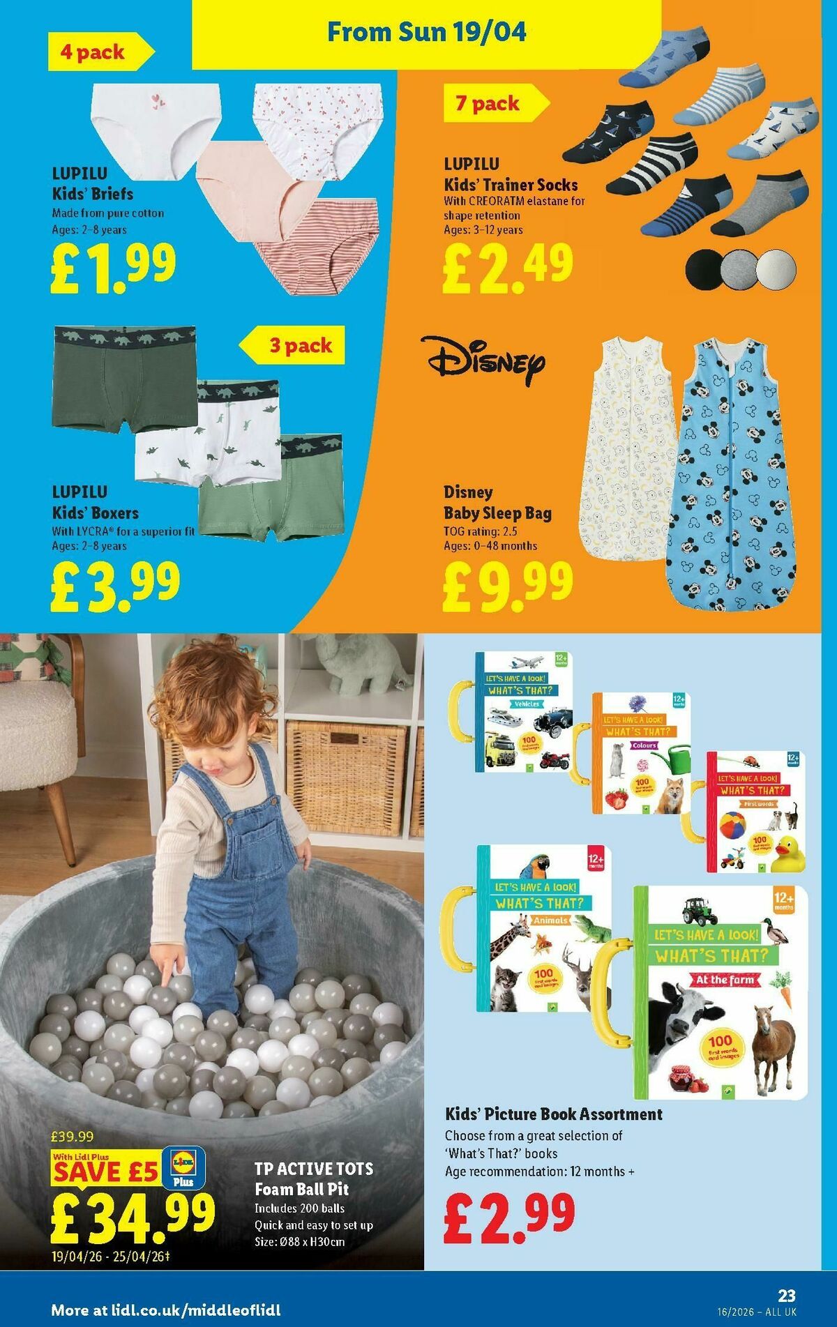 LIDL Scotland Offers from 16 April