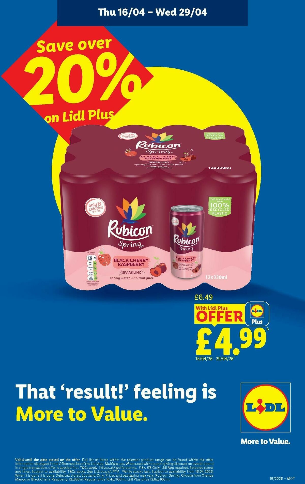 LIDL Scotland Offers from 16 April
