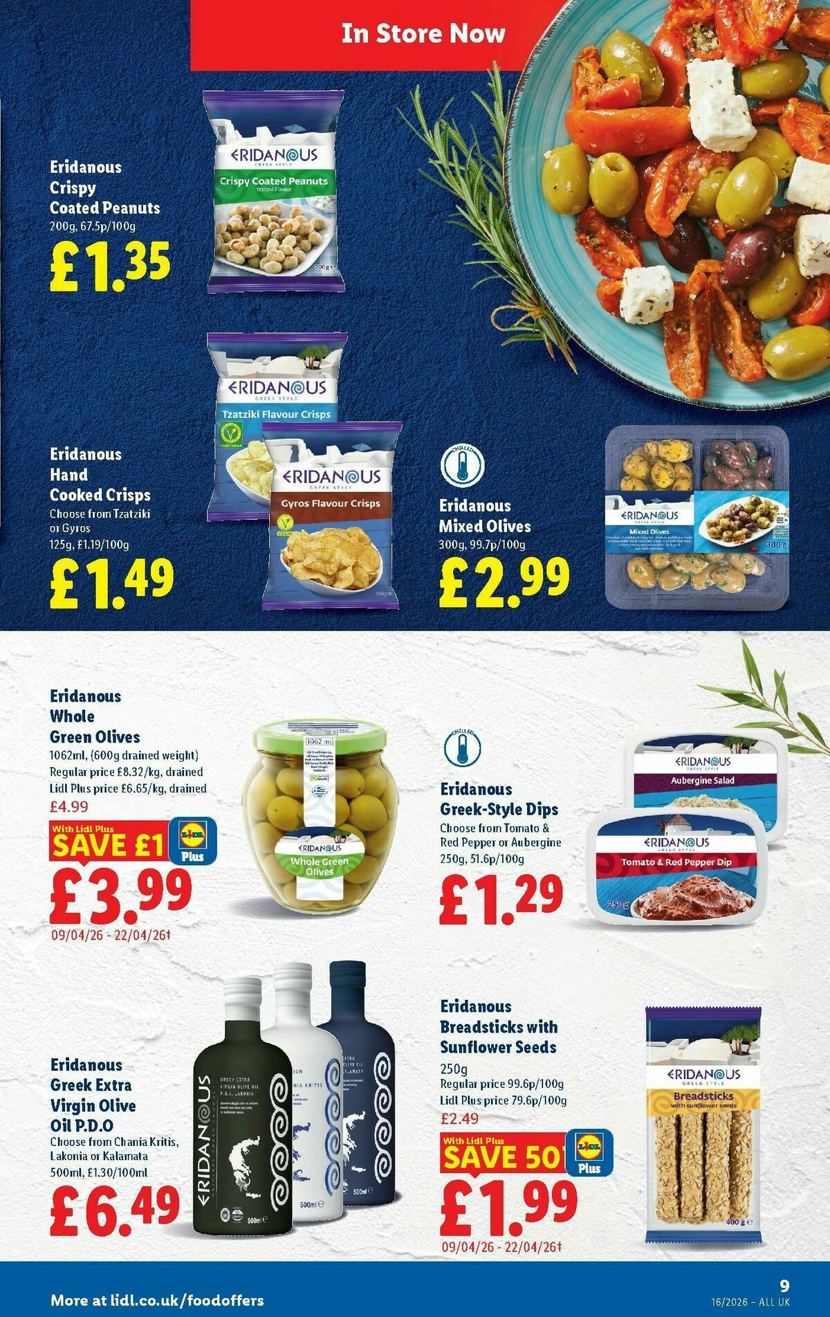 LIDL Wales Offers from 16 April