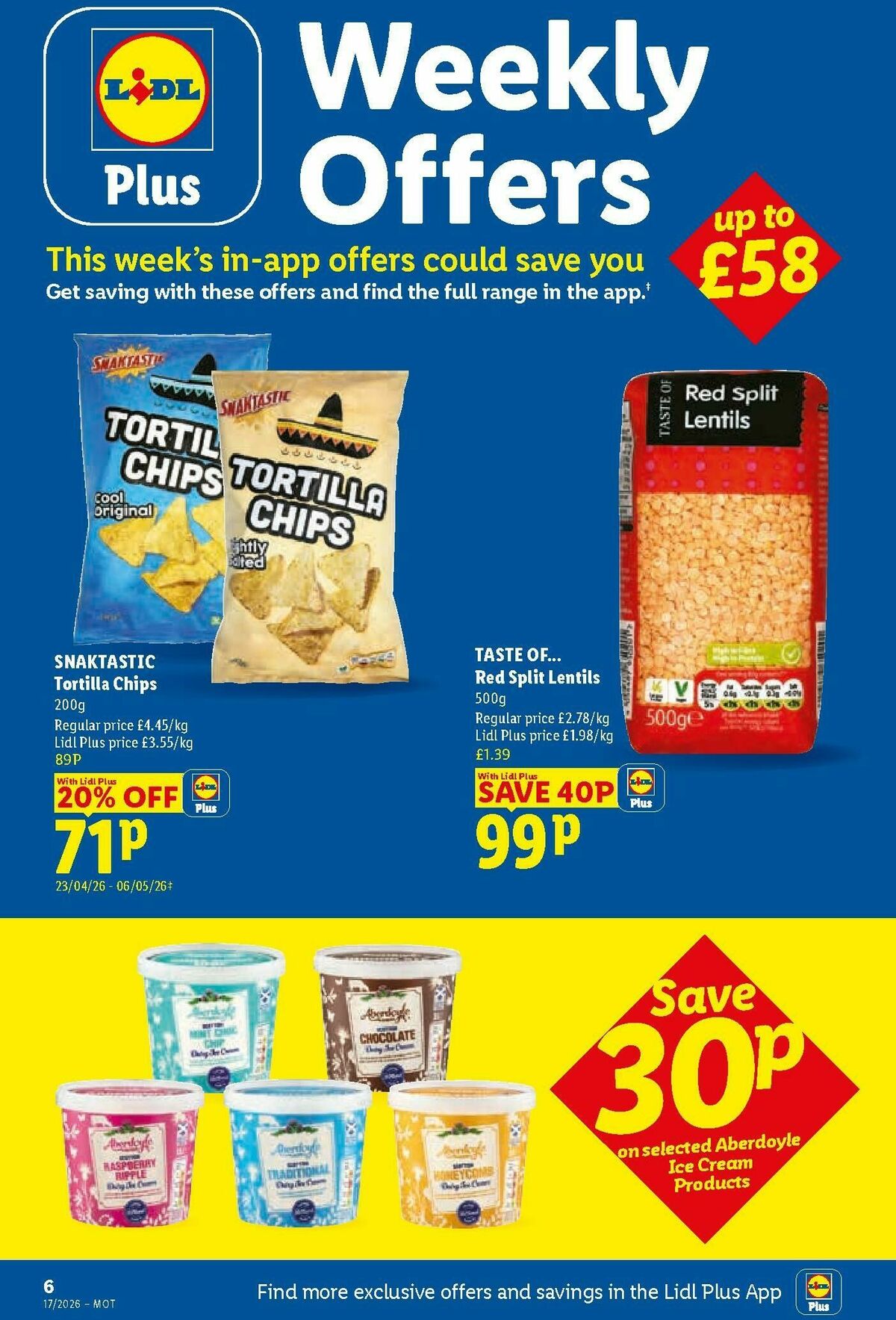 LIDL Scotland Offers from 23 April