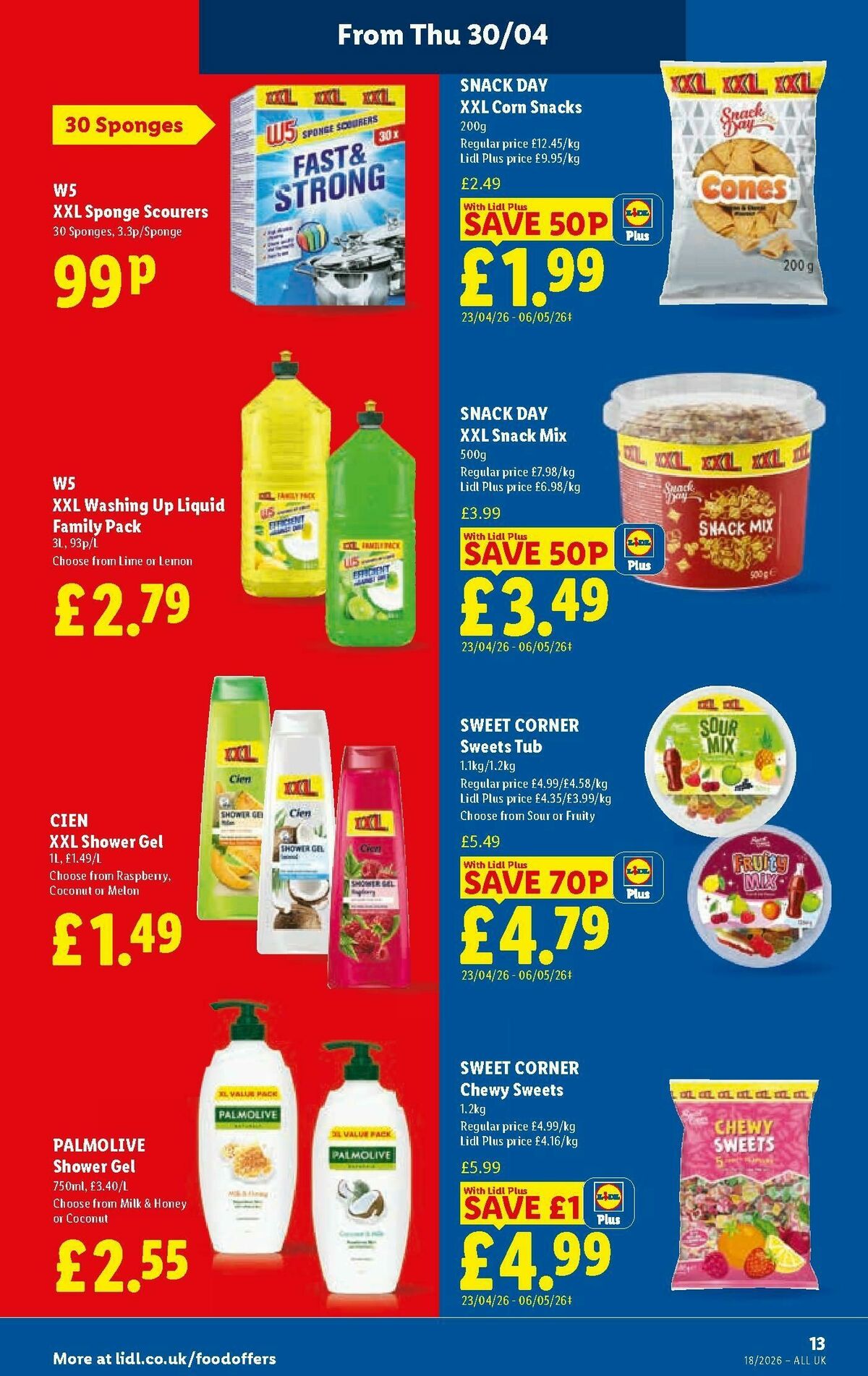 LIDL Scotland Offers from 30 April