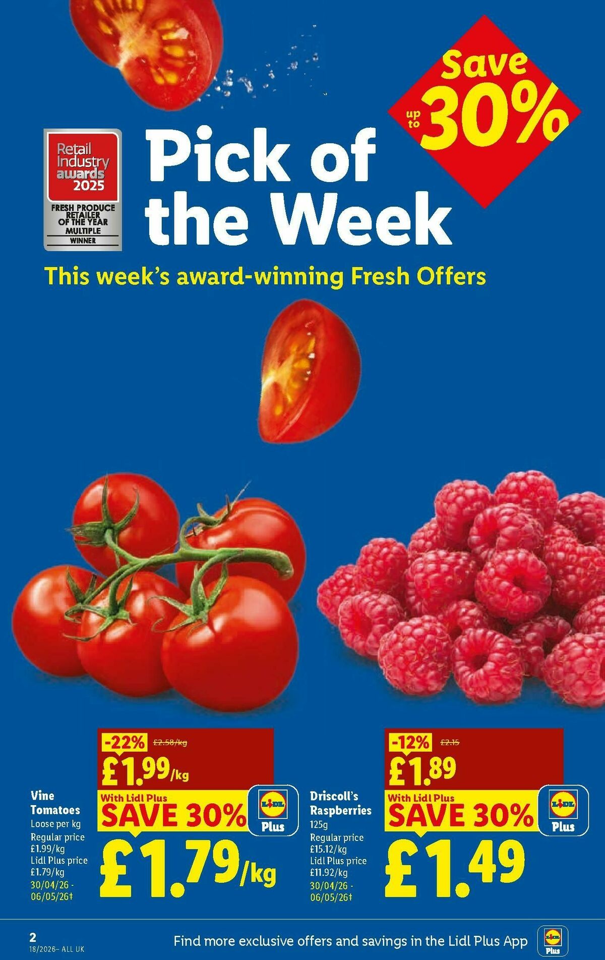 LIDL Scotland Offers from 30 April