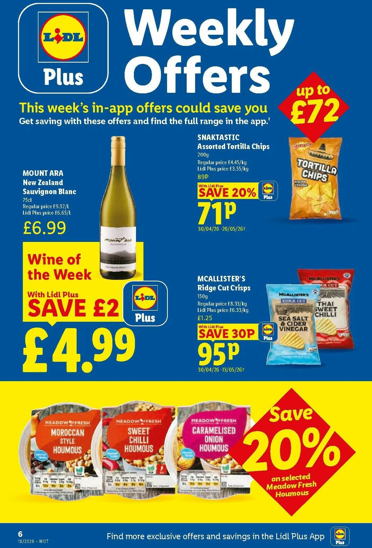 LIDL Scotland Offers from 30 April