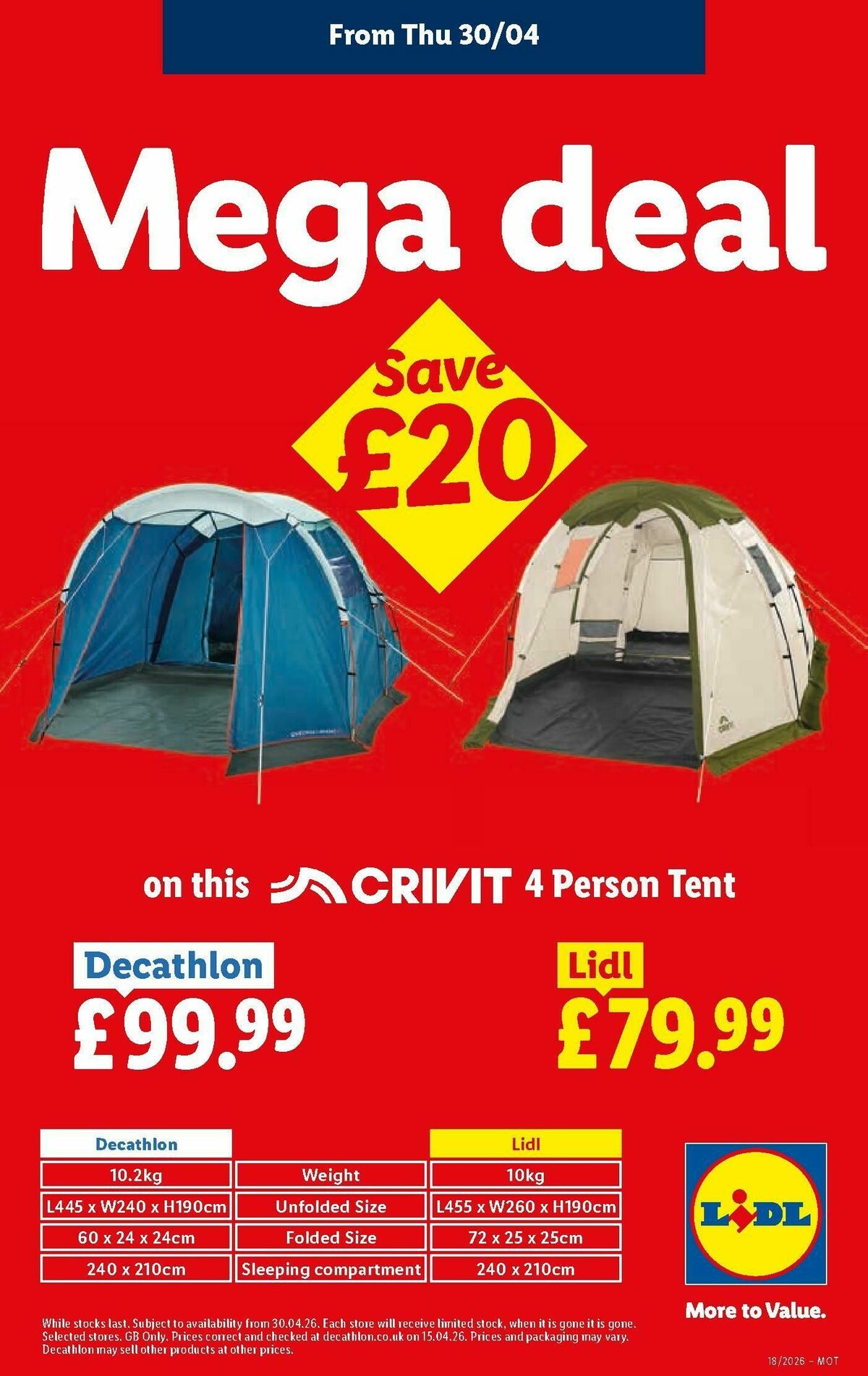 LIDL Scotland Offers from 30 April