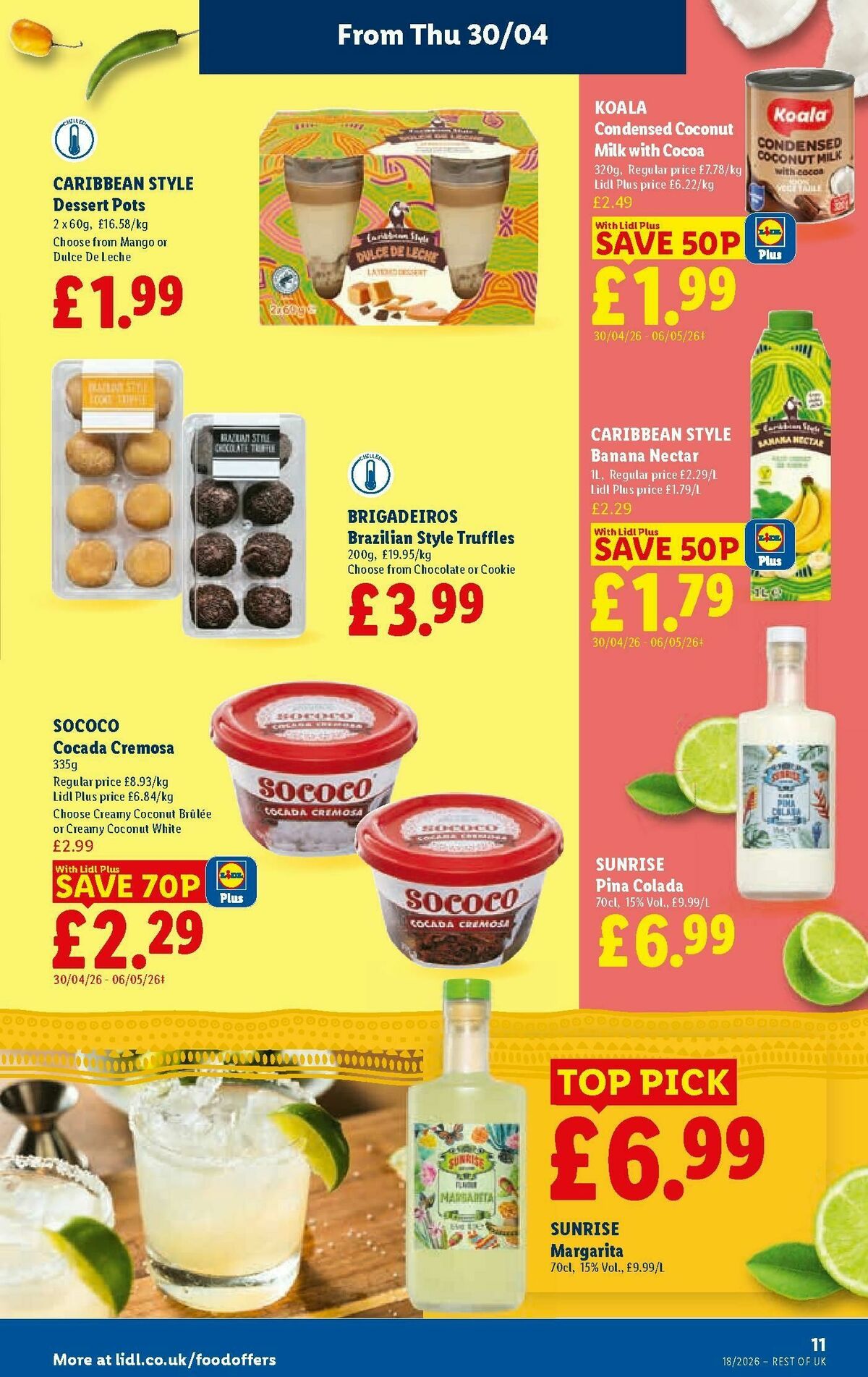 LIDL Wales Offers from 30 April