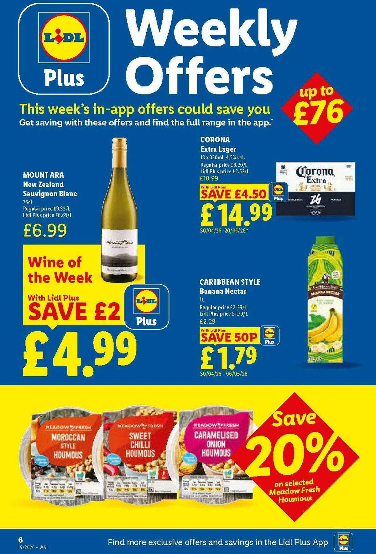 LIDL Wales Offers from 30 April