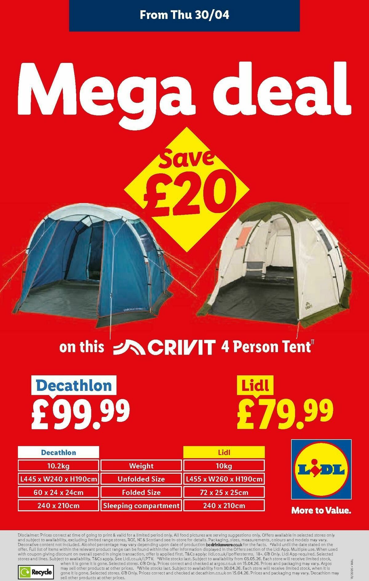 LIDL Wales Offers from 30 April
