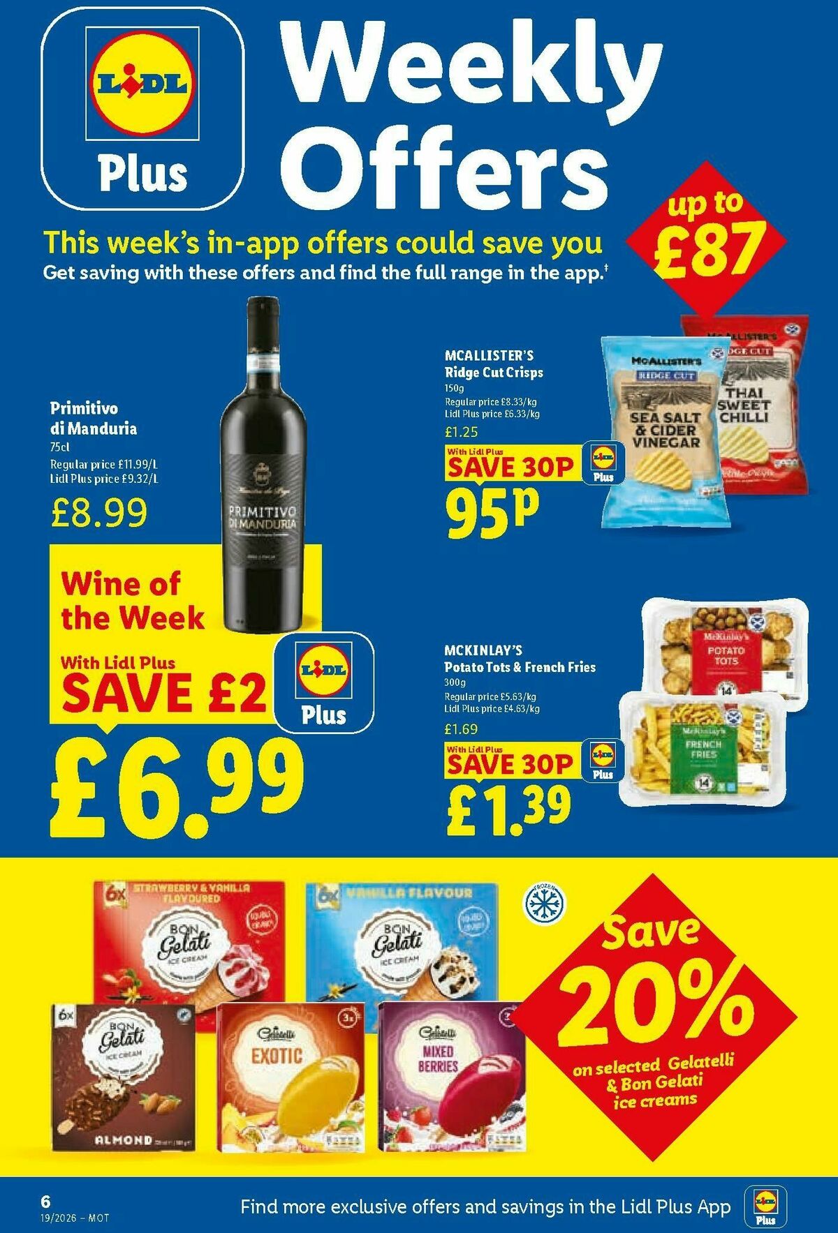 LIDL Scotland Offers from 7 May