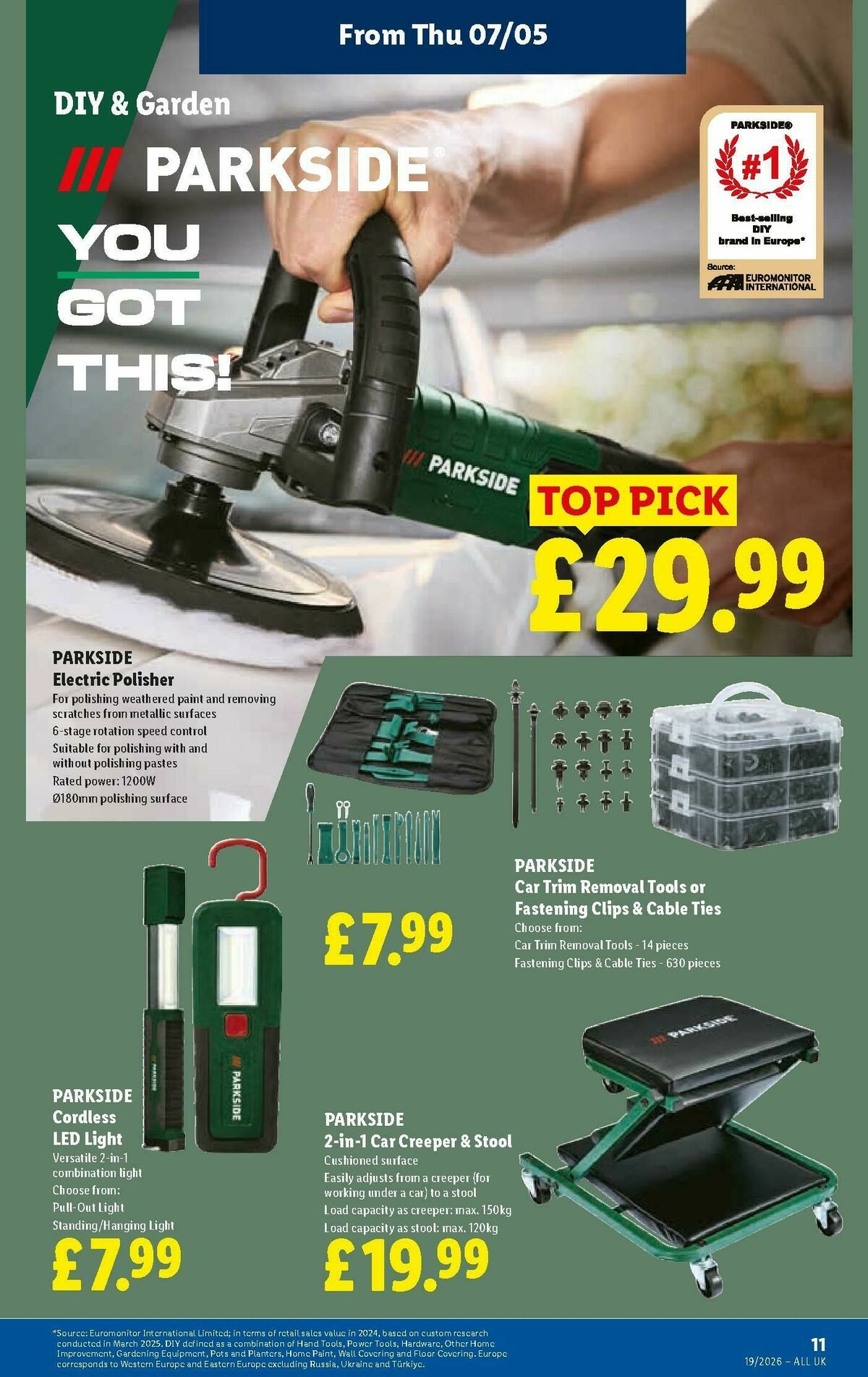 LIDL Wales Offers from 7 May