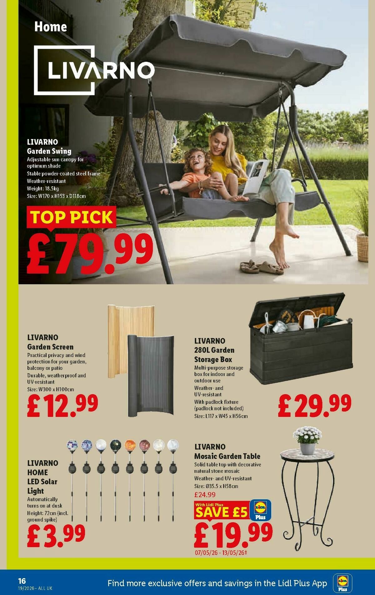 LIDL Wales Offers from 7 May