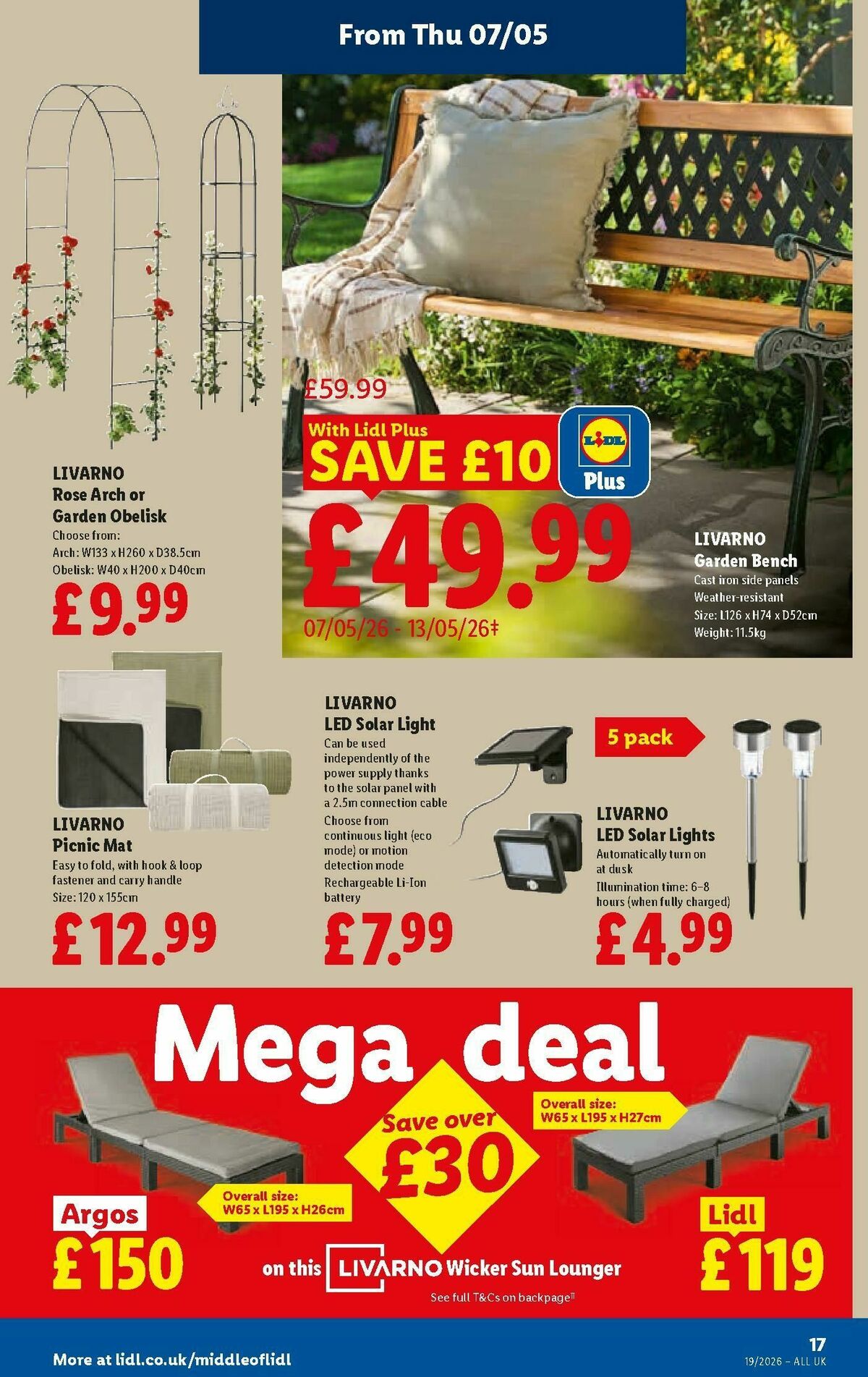 LIDL Wales Offers from 7 May