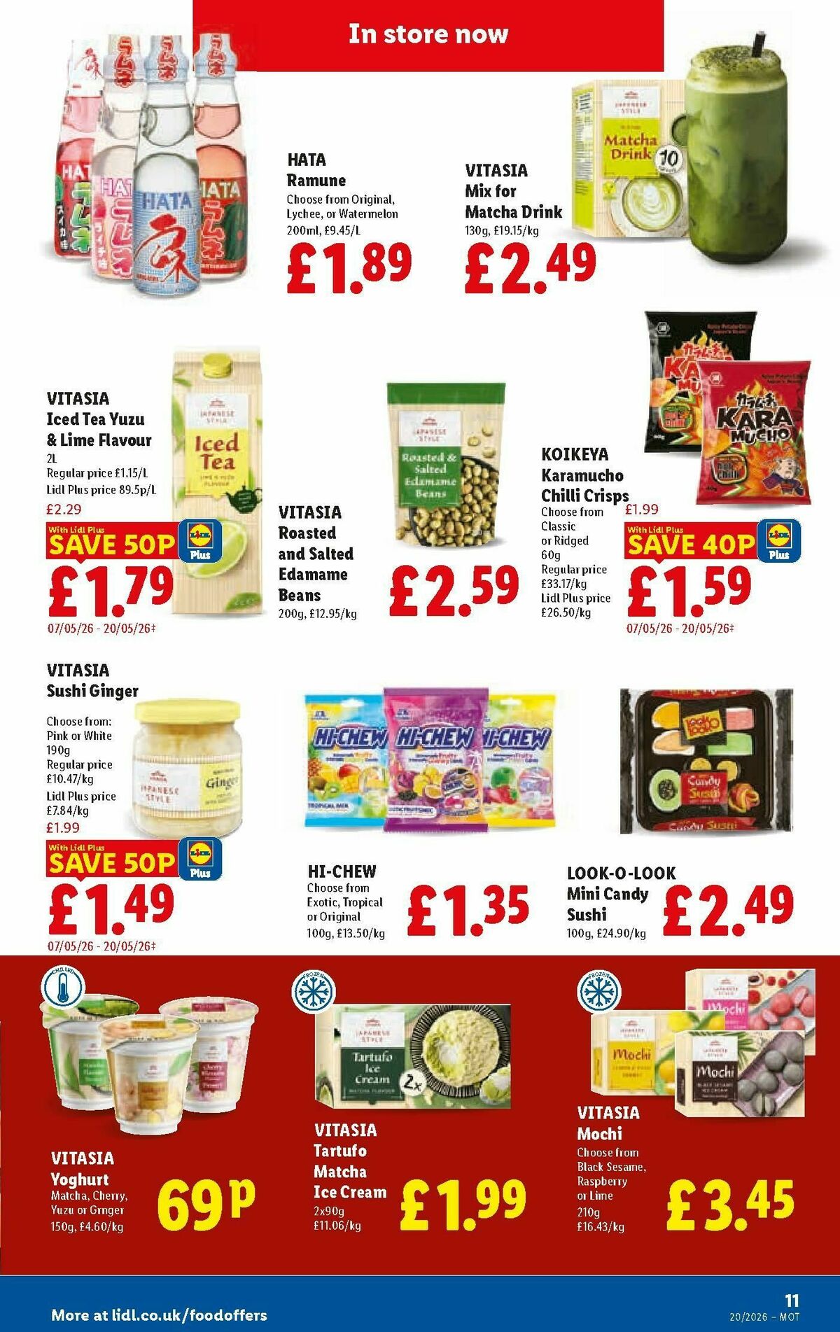 LIDL Scotland Offers from 14 May