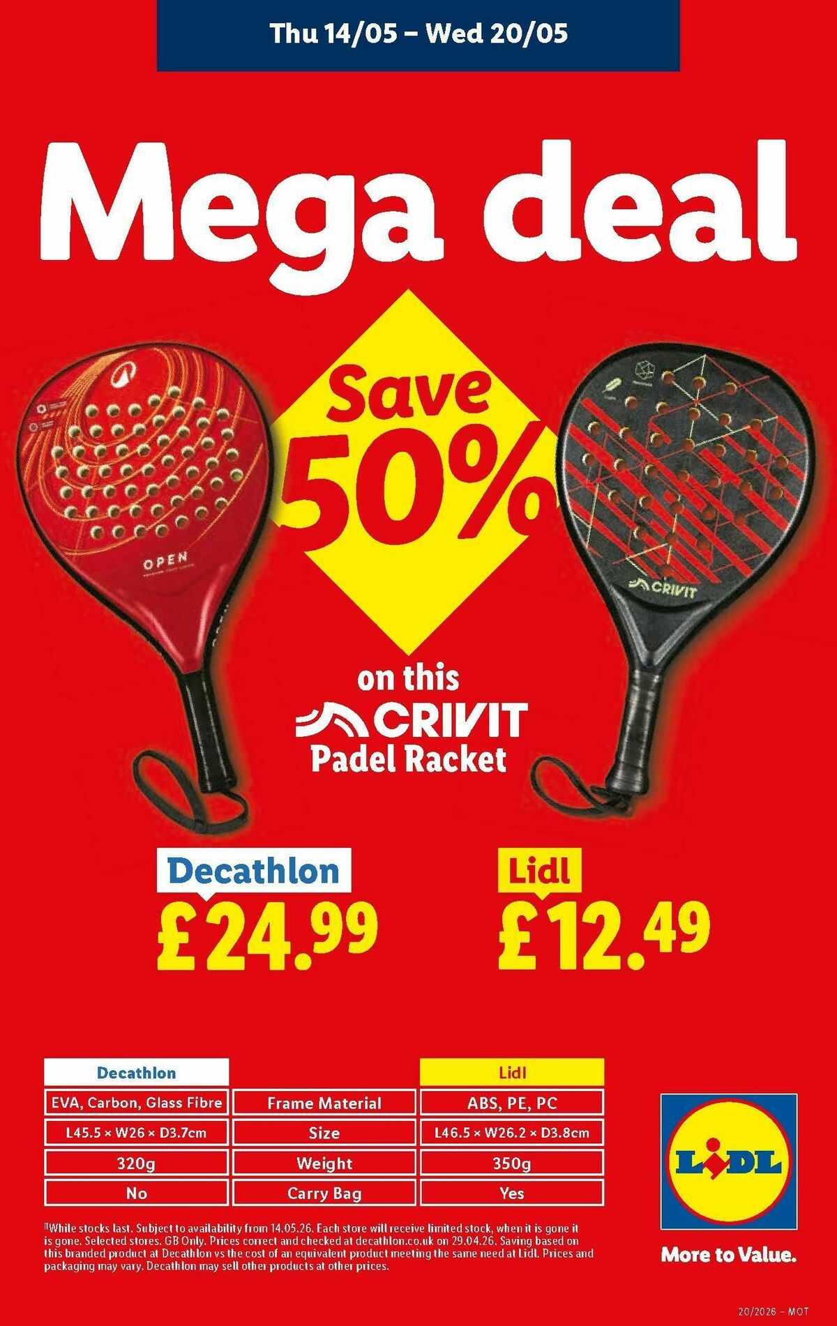 LIDL Scotland Offers from 14 May