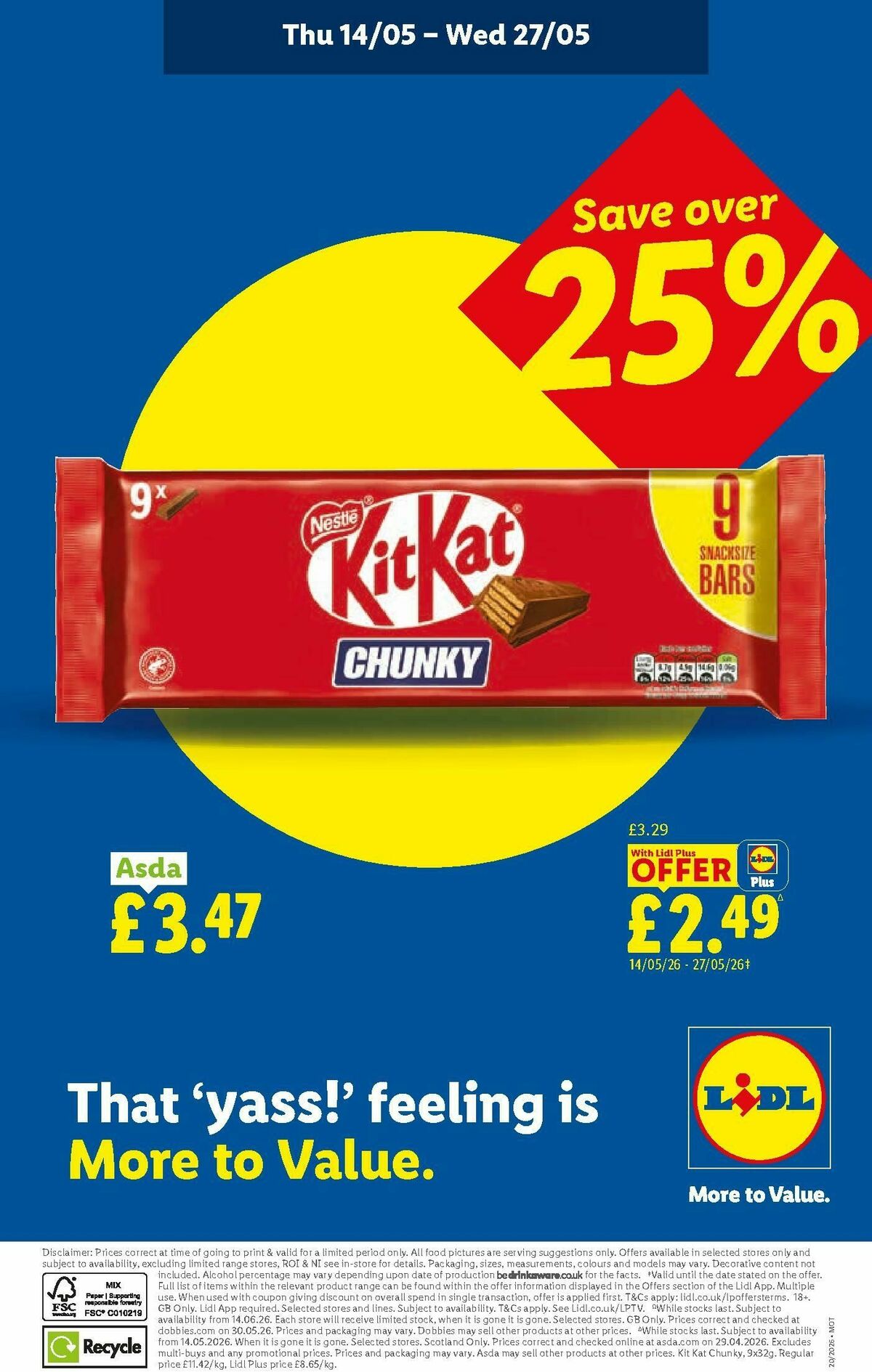 LIDL Scotland Offers from 14 May