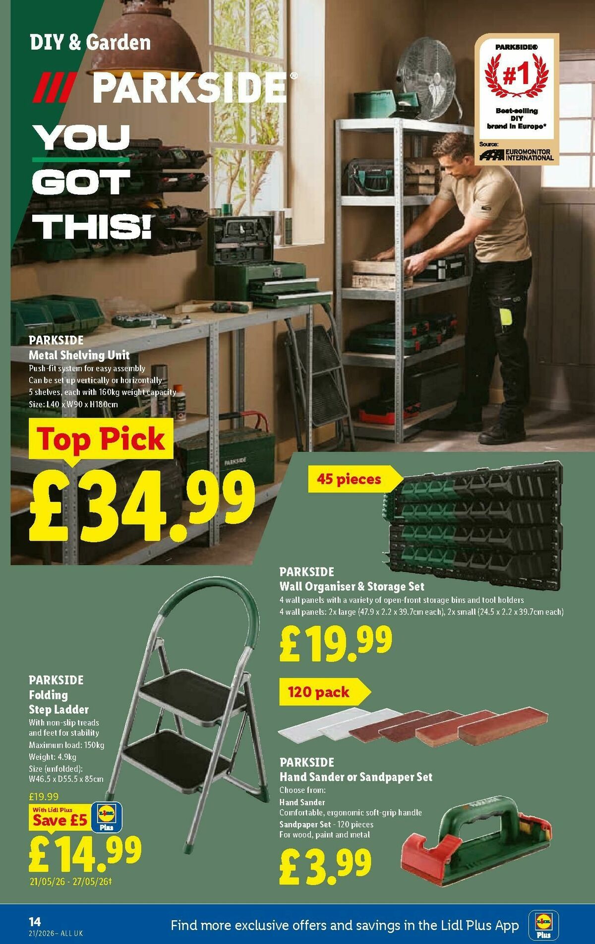 LIDL Offers from 21 May