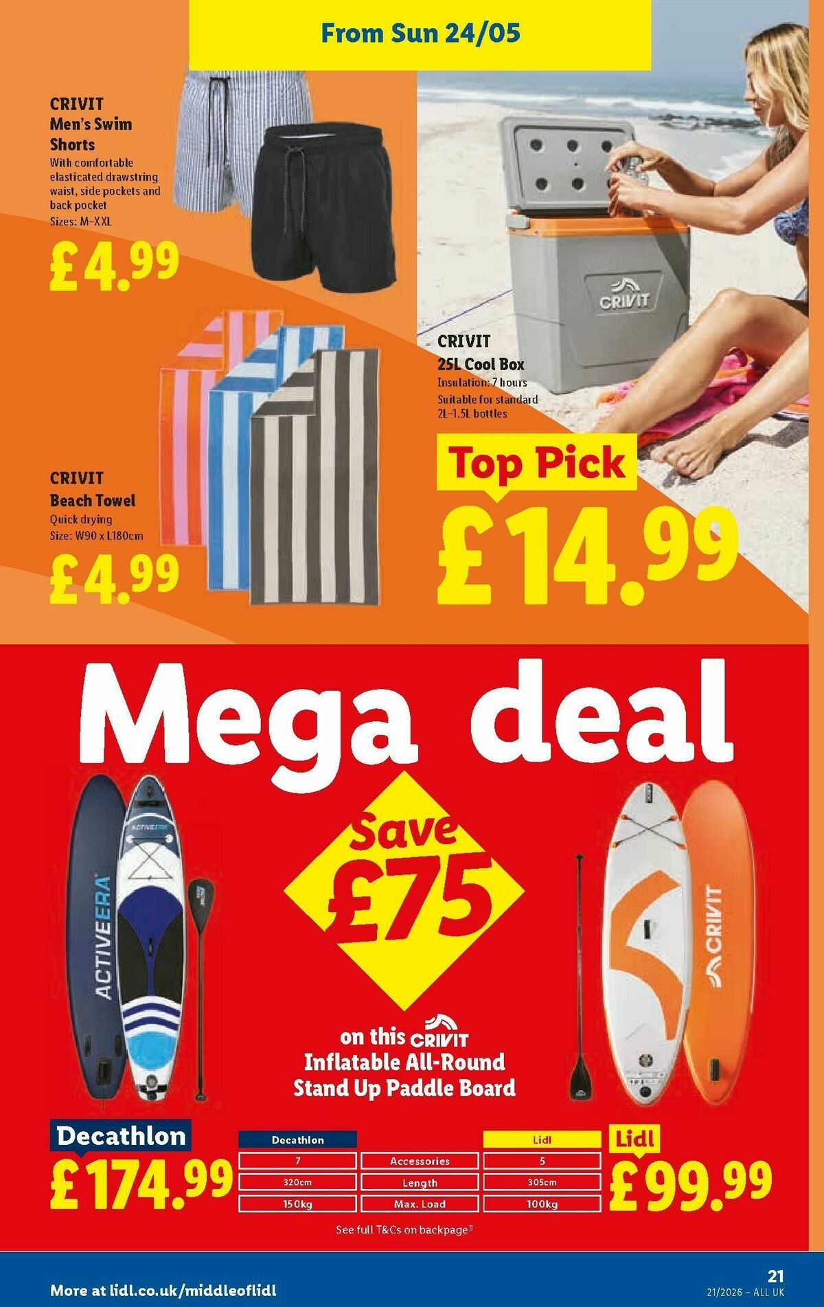LIDL Offers from 21 May