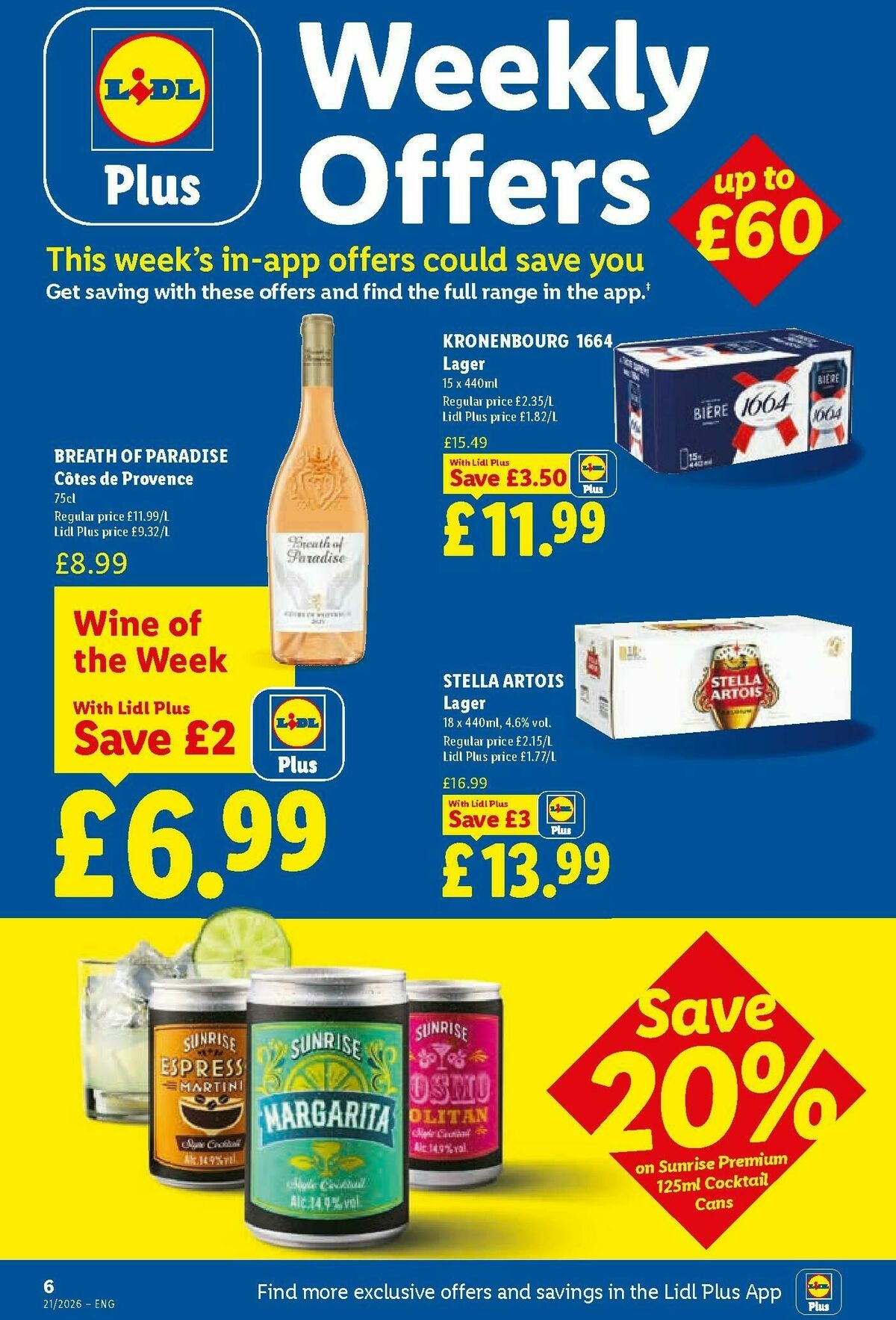 LIDL Offers from 21 May