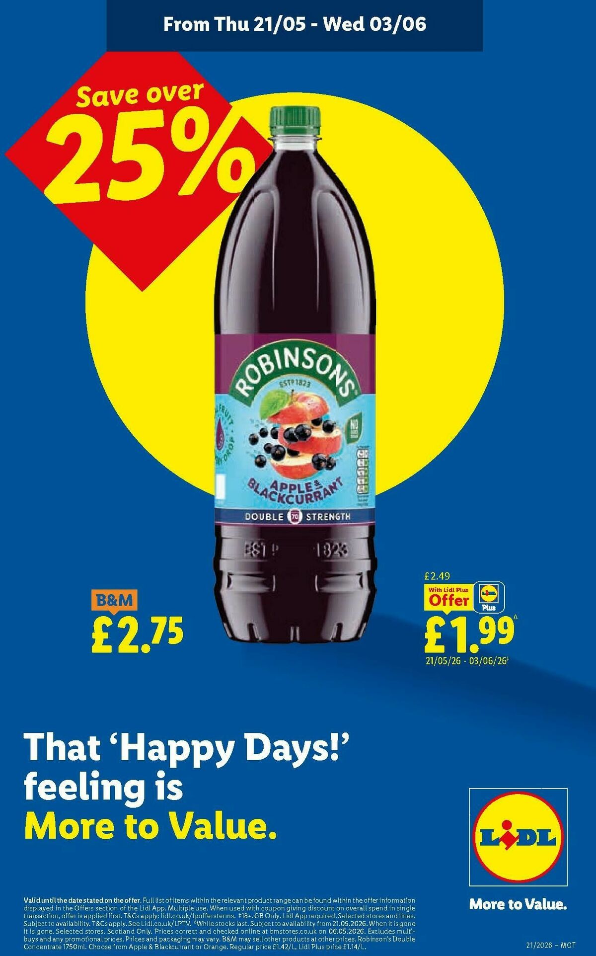 LIDL Scotland Offers from 21 May