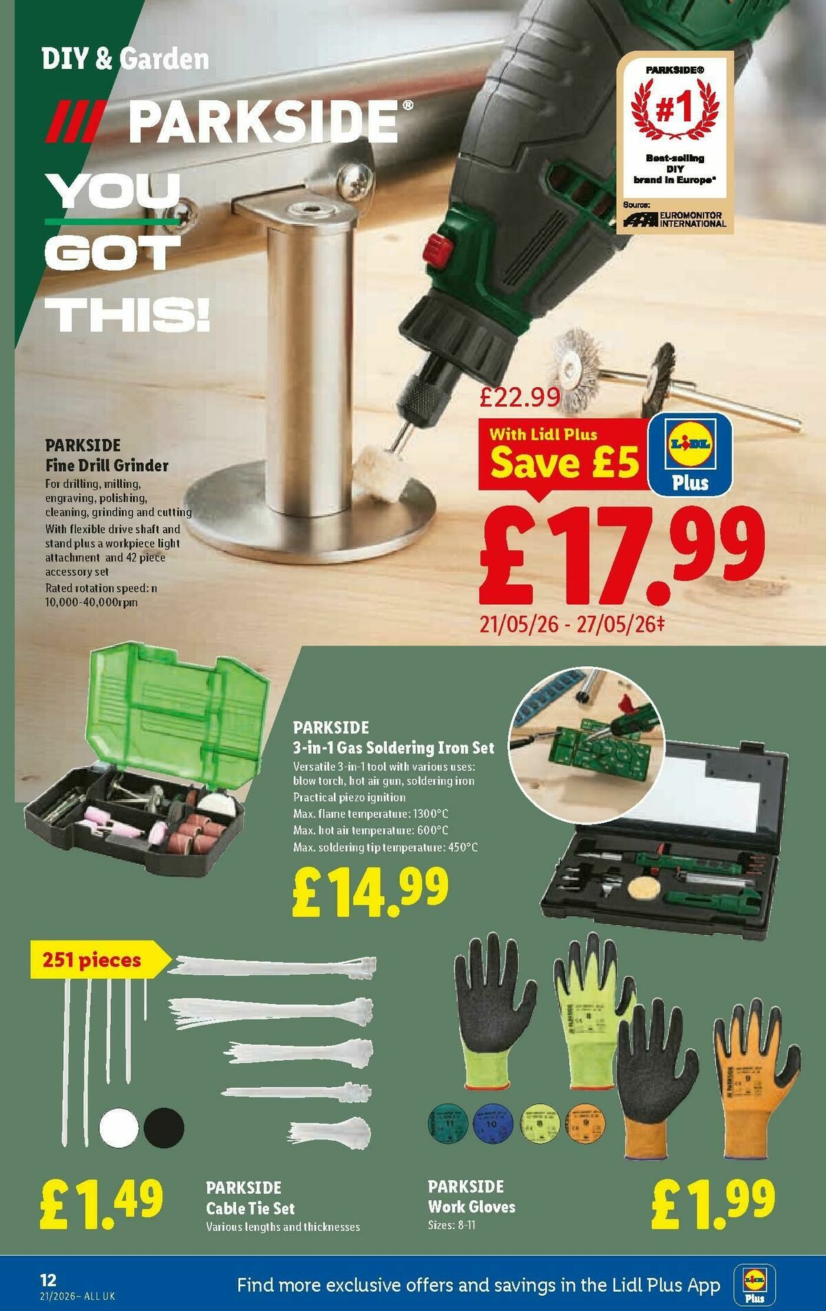 LIDL Scotland Offers from 21 May