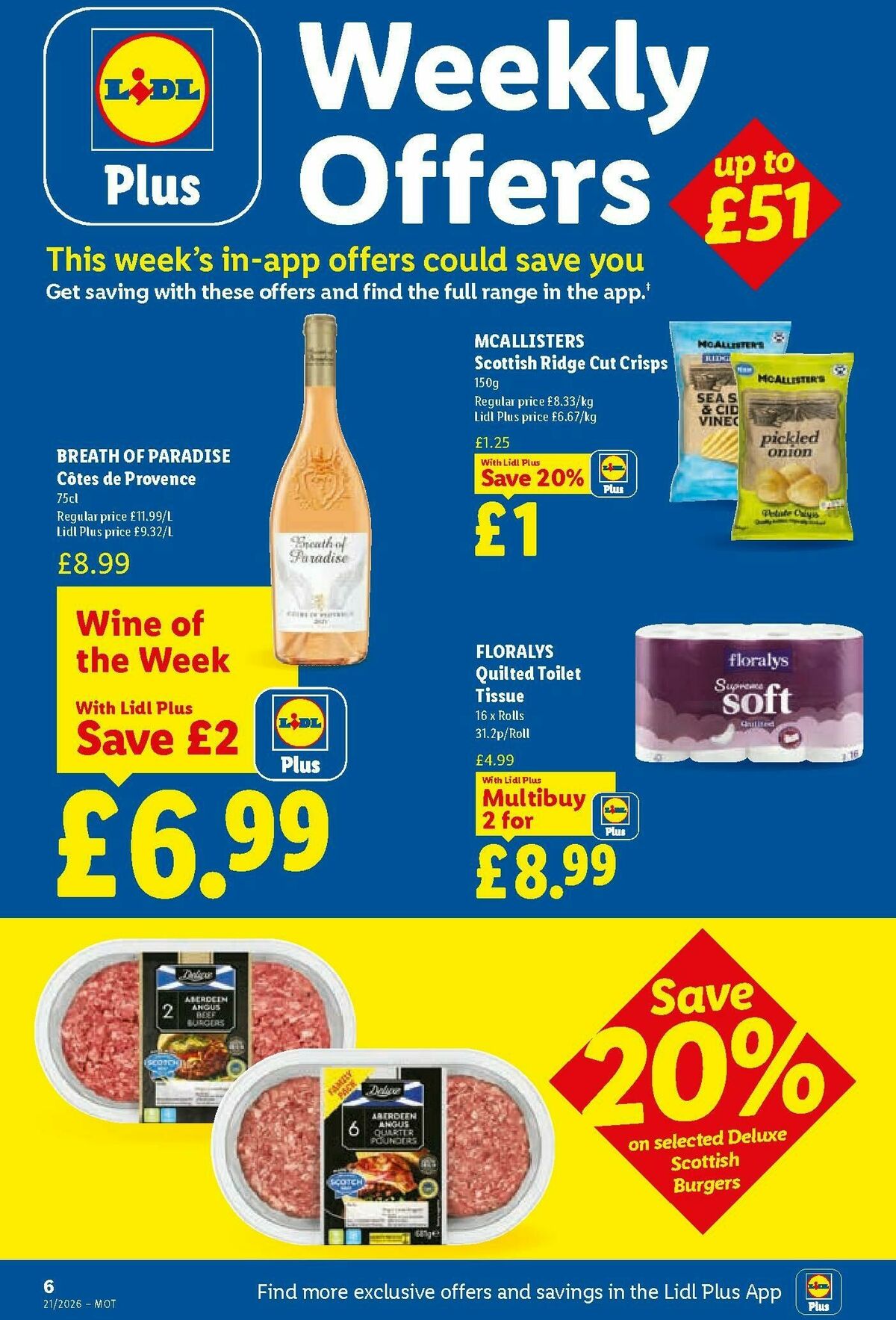 LIDL Scotland Offers from 21 May