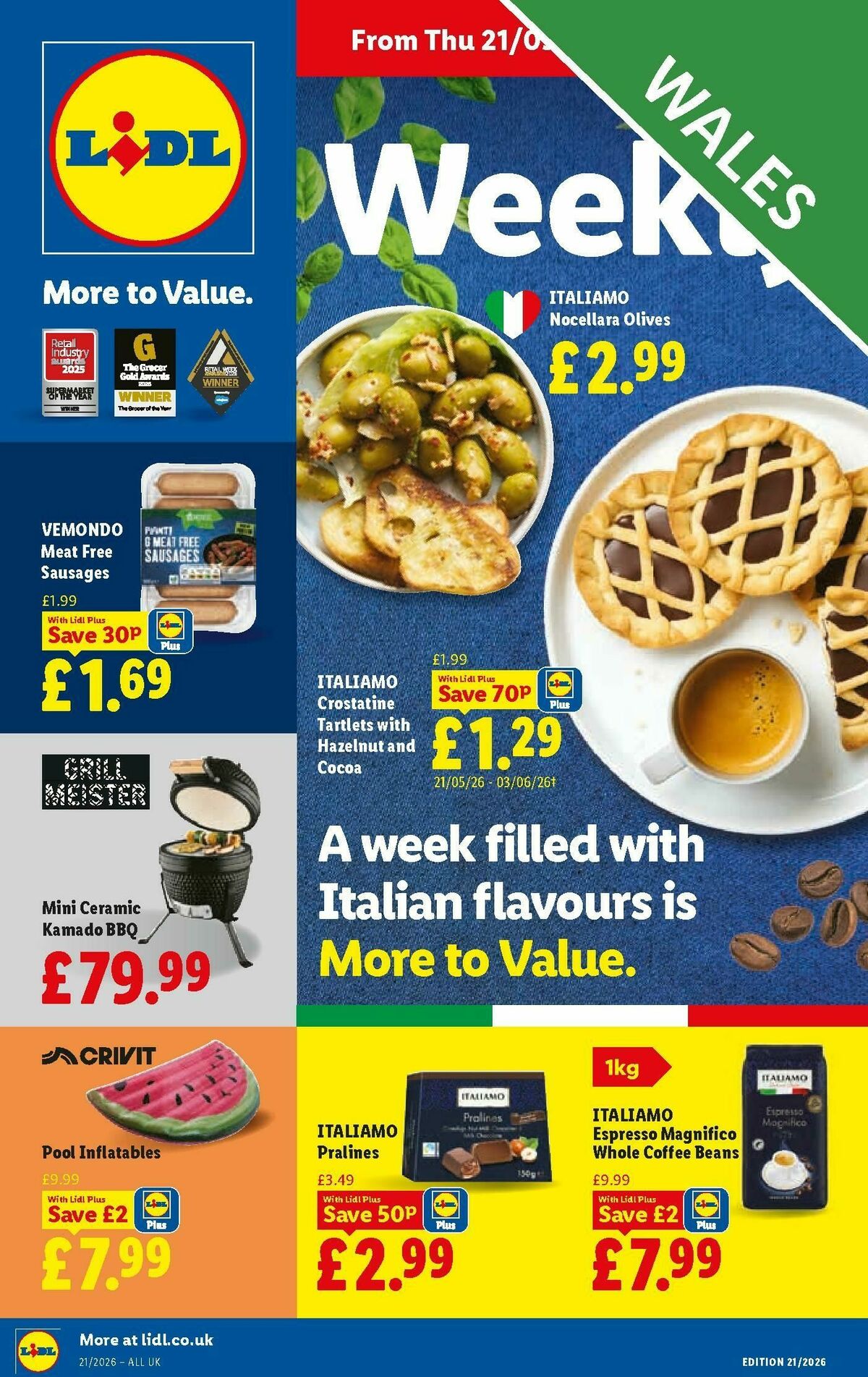LIDL Wales Offers from 21 May