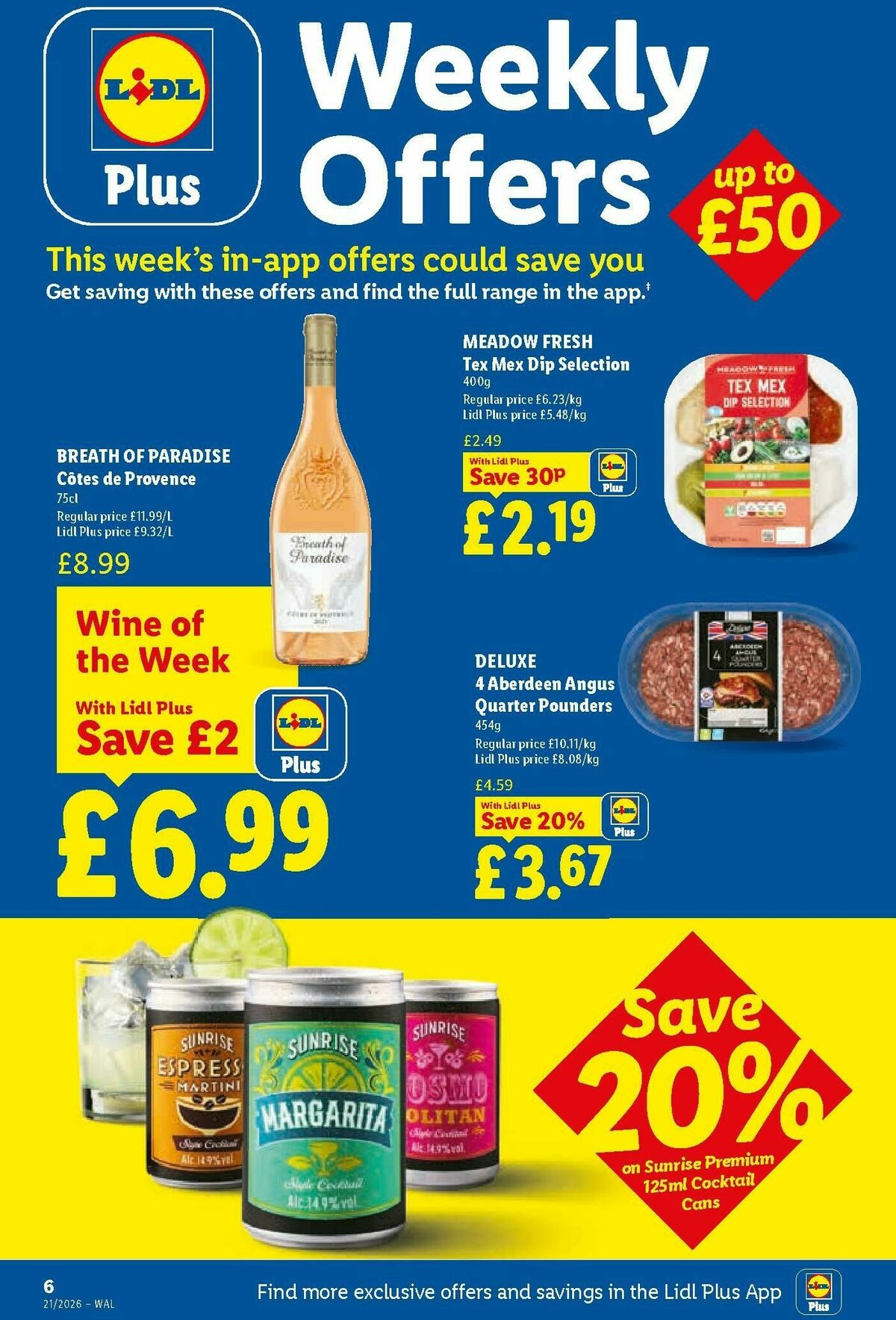 LIDL Wales Offers from 21 May
