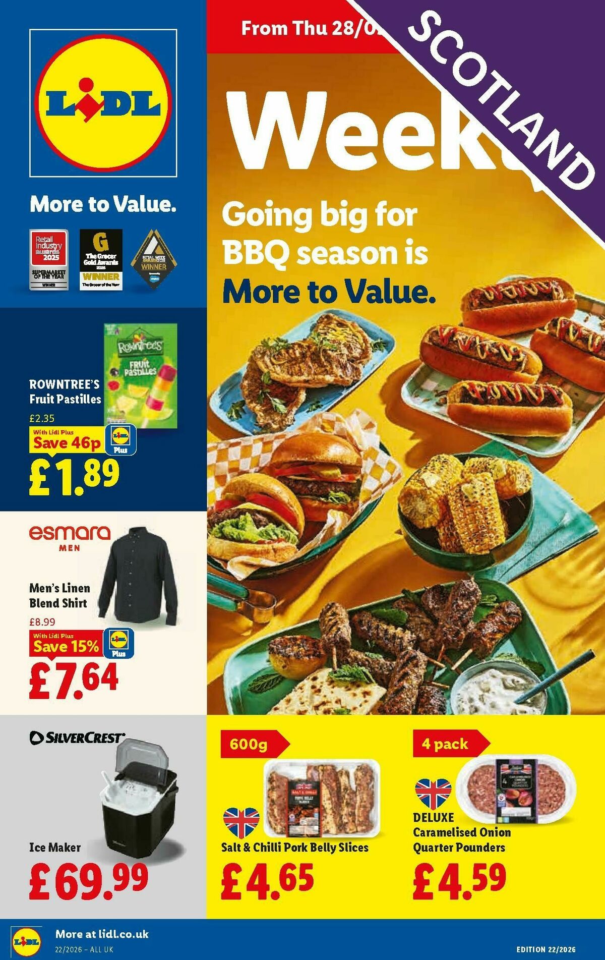 LIDL Scotland Offers from 28 May