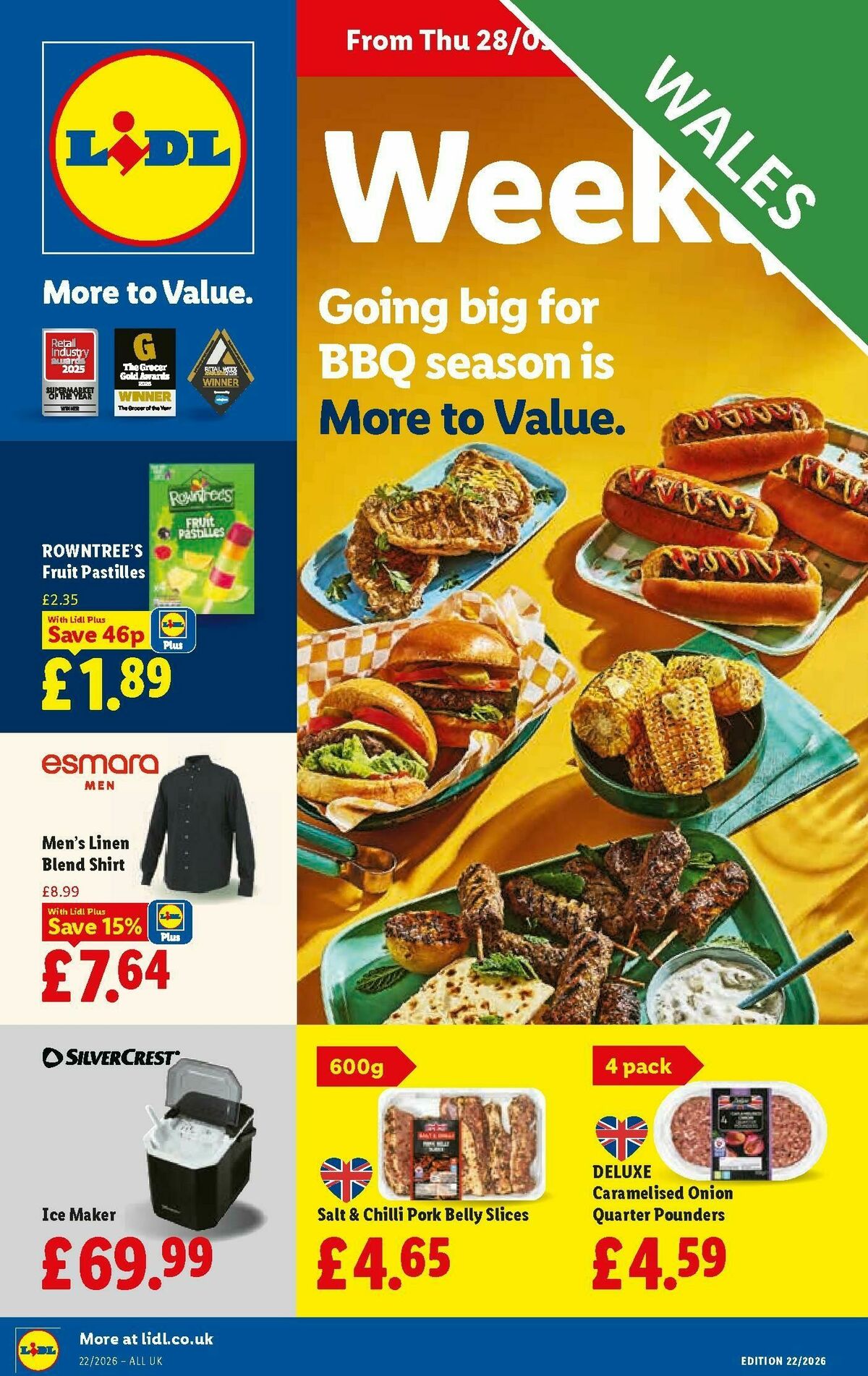 LIDL Wales Offers from 28 May